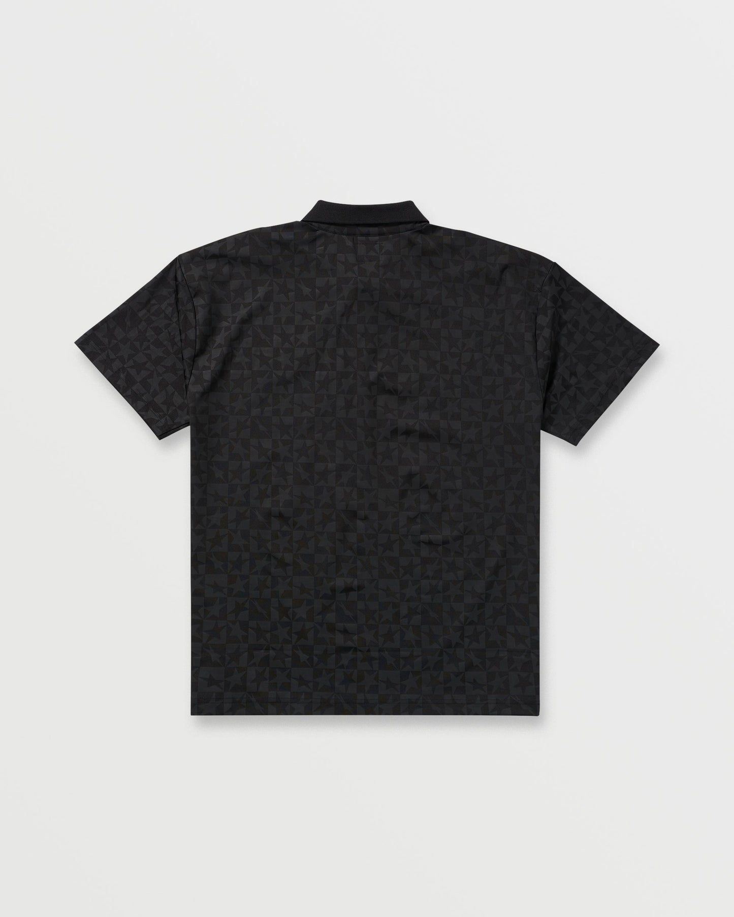 Billabong x Mami Wata Black Star Surf Club Short Sleeve Polo Shirt - Black