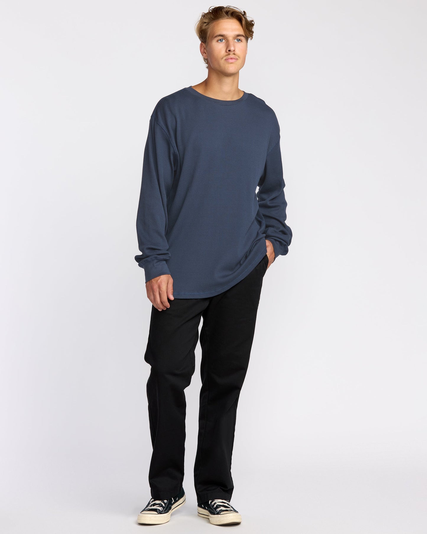 Essential Thermal Top - Midnight Blue