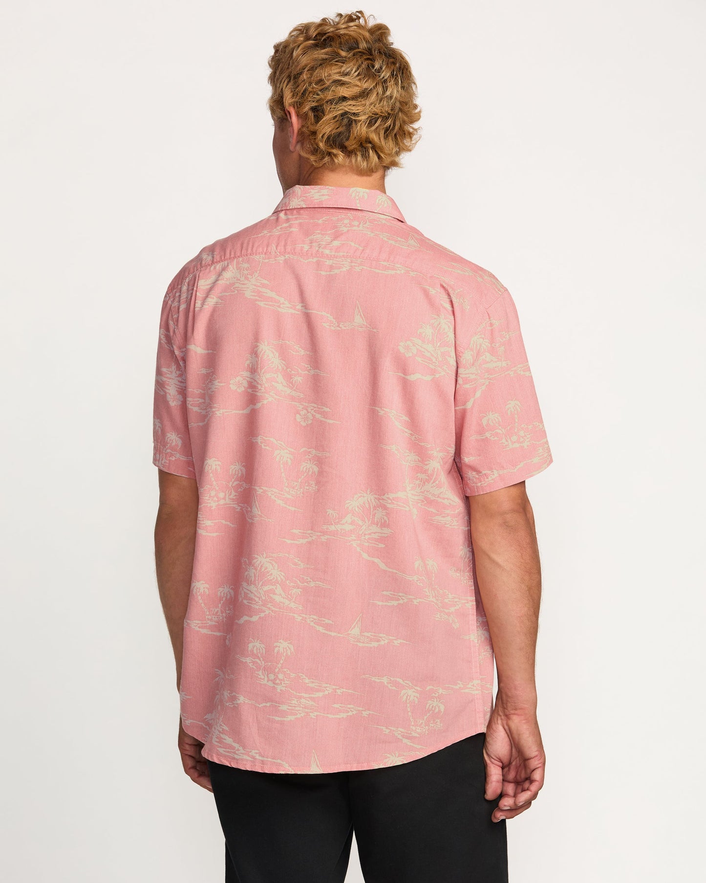 Sundays Short Sleeve Shirt - Dust Red