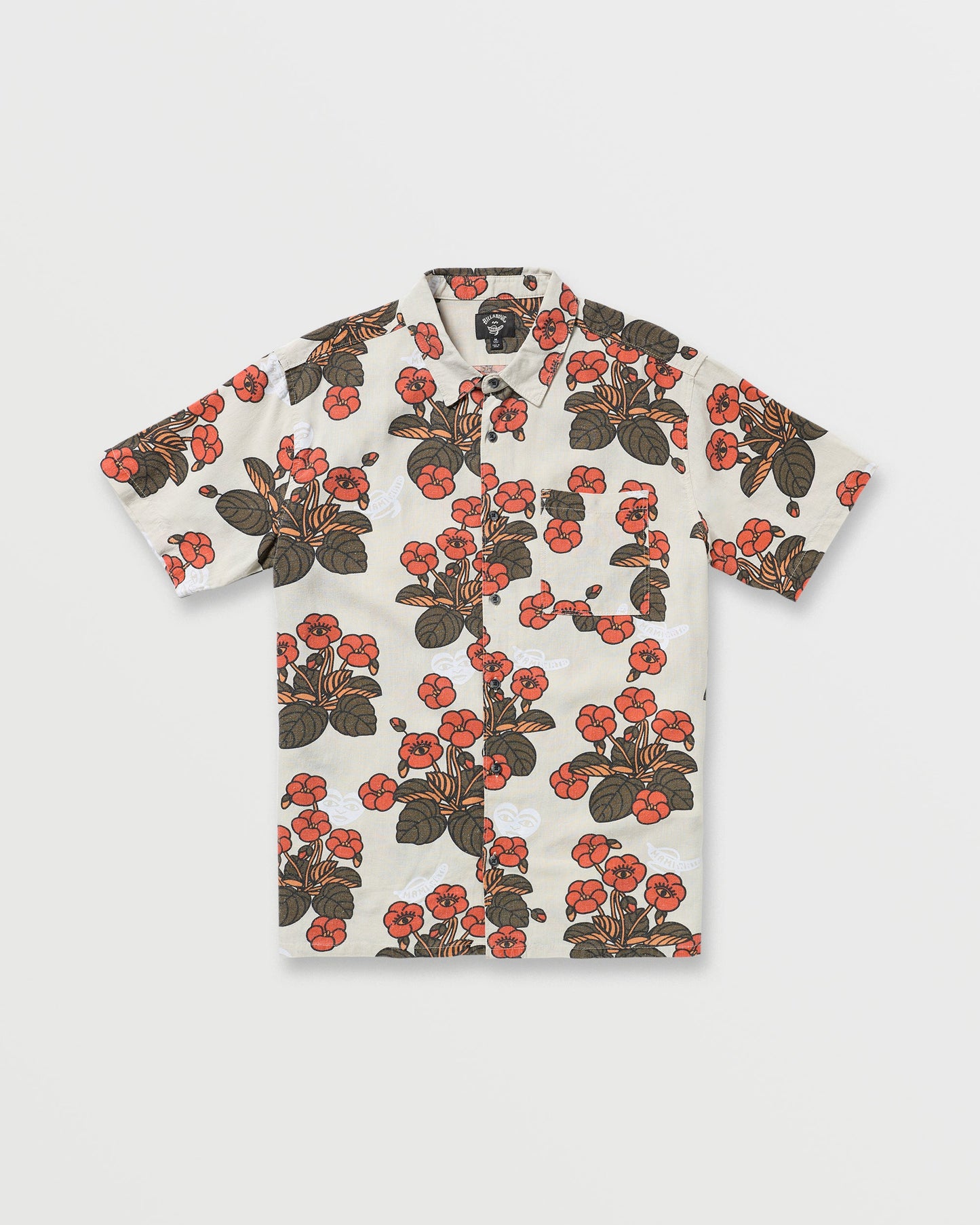 Billabong x Mami Wata Icons Short Sleeve Shirt - Stone