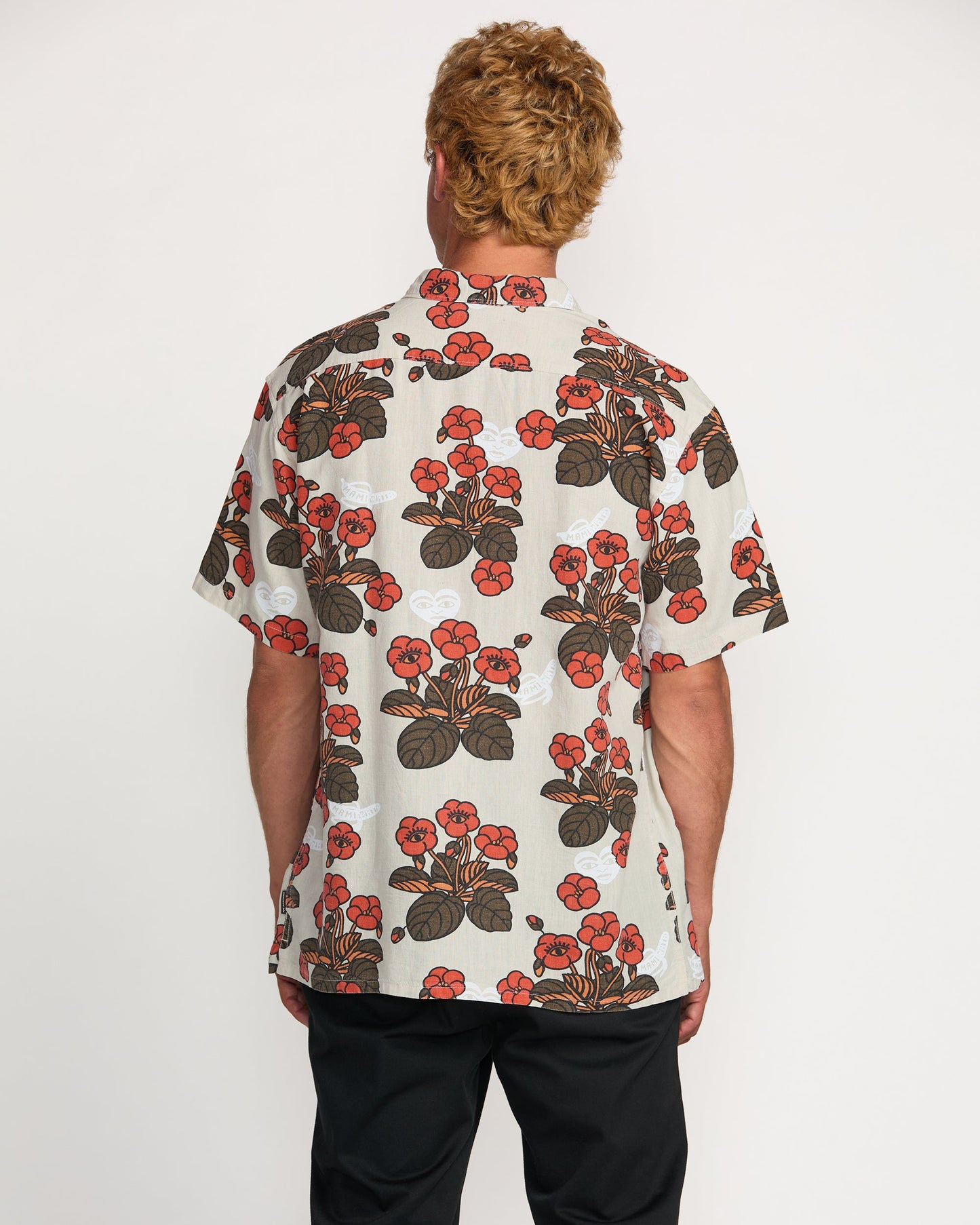 Billabong x Mami Wata Icons Short Sleeve Shirt - Stone