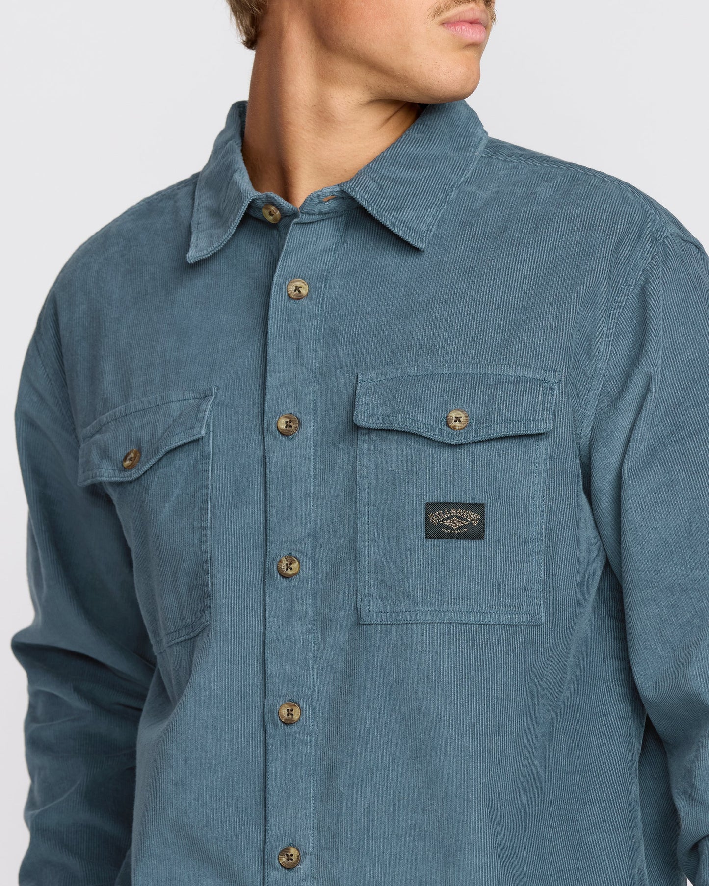 Bong Days Long Sleeve Shirt - Steel Blue