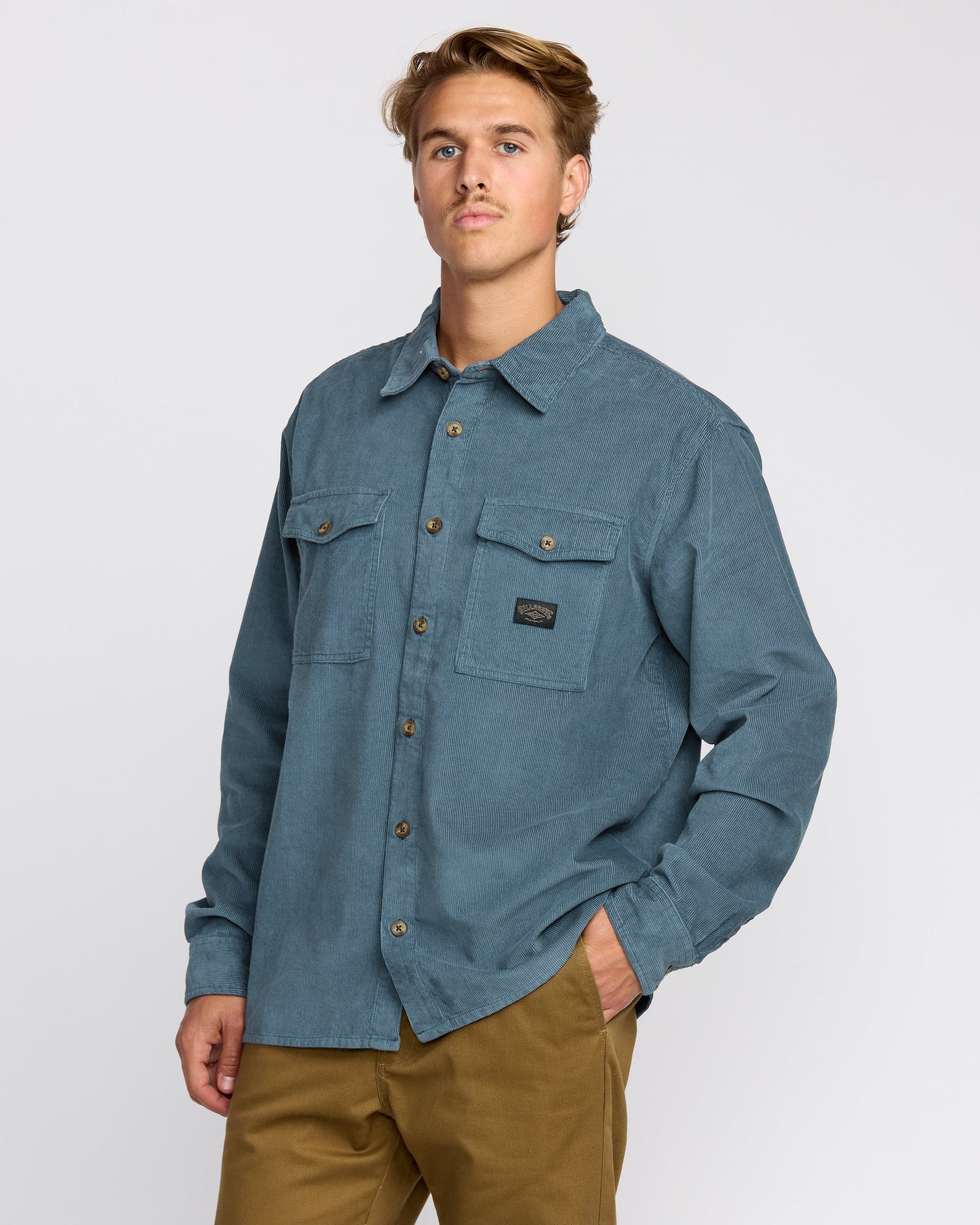 Bong Days Long Sleeve Shirt - Steel Blue