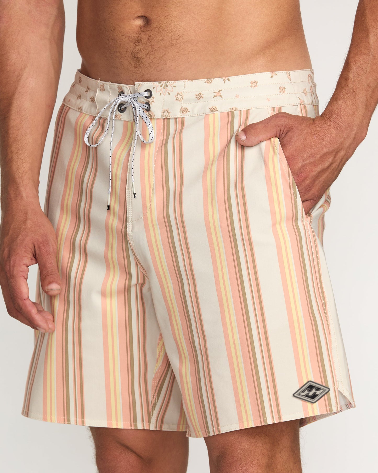 Sandtrax Lo Tide Boardshorts - Lemon