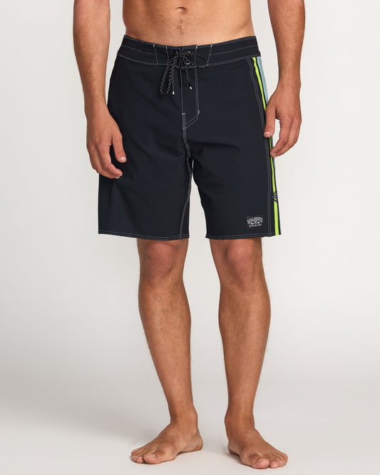 Occy Pro Boardshorts - Washed Black