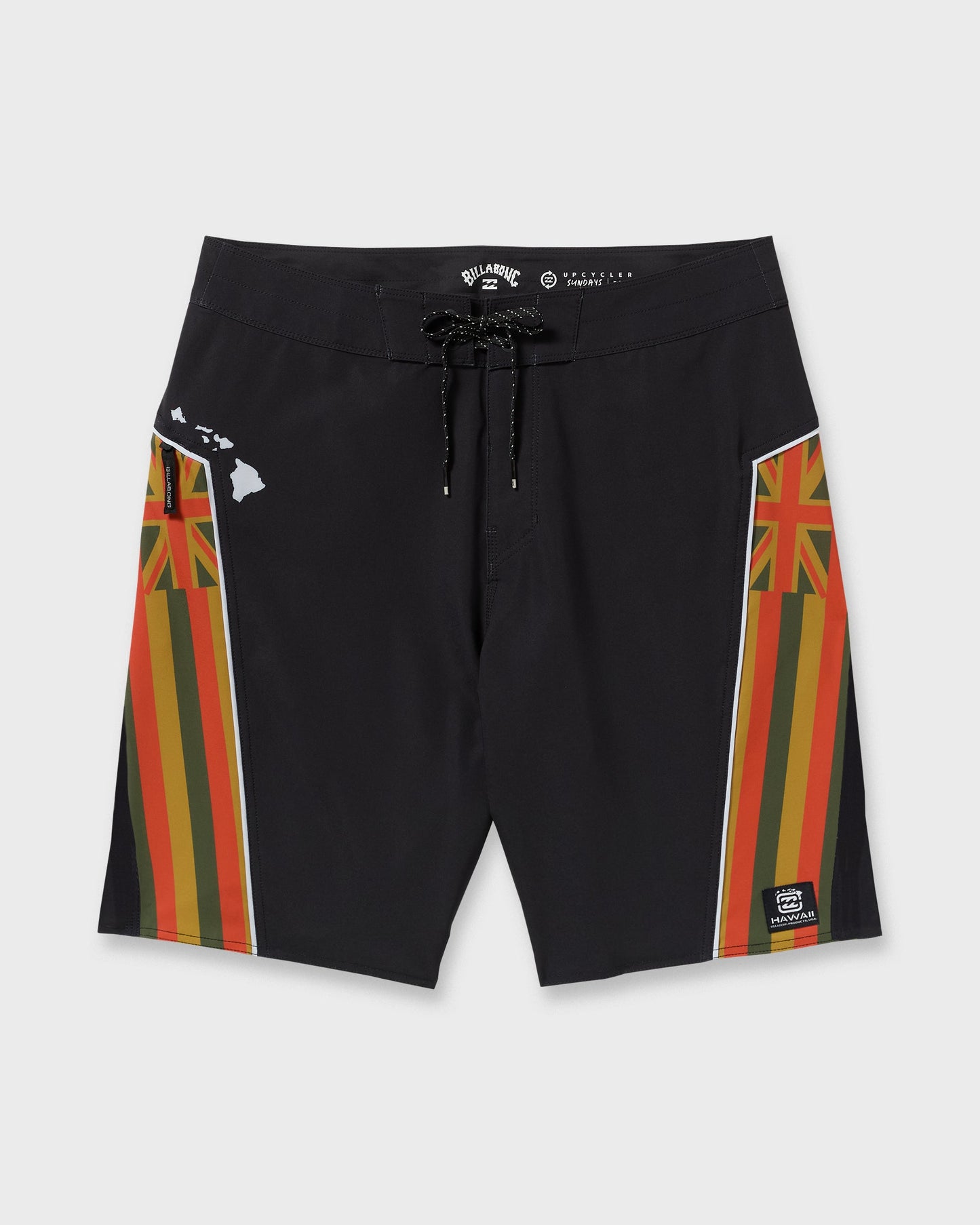 Straddie Pro Hi Boardshorts - Rasta
