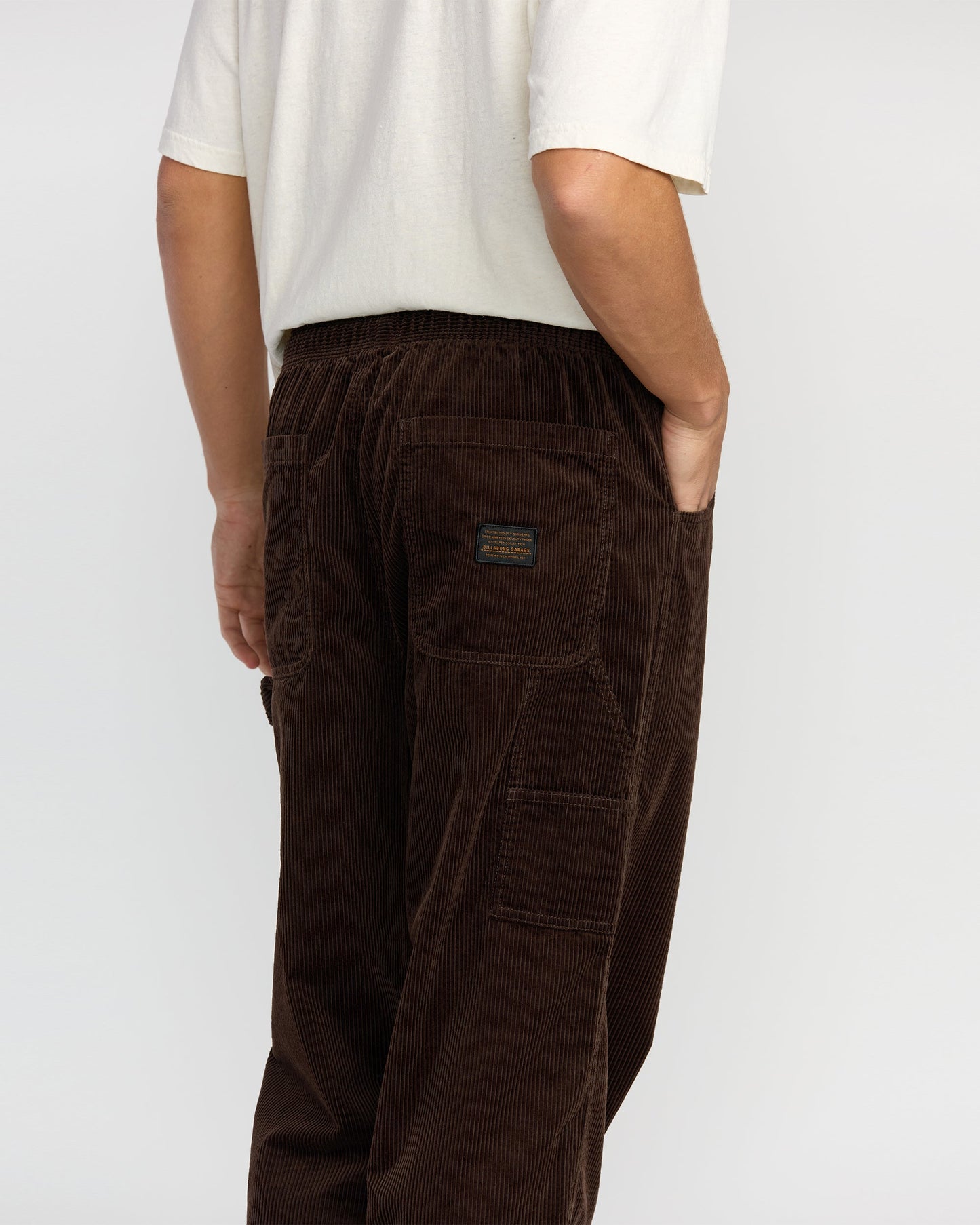 Larry Cord Garage Pants - Chocolate