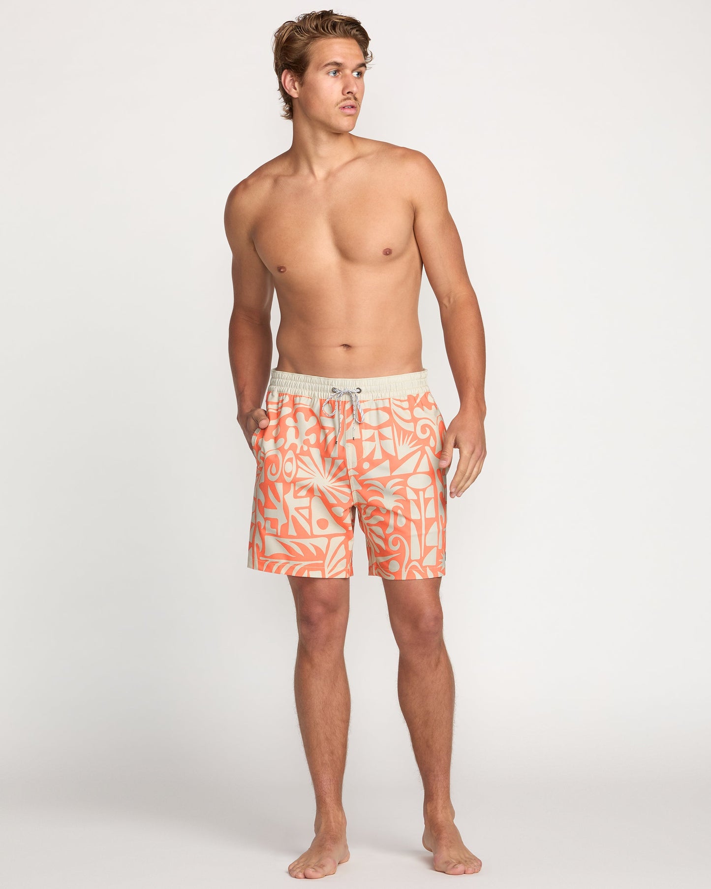 Good Times Laybacks 16" Trunks - Coral