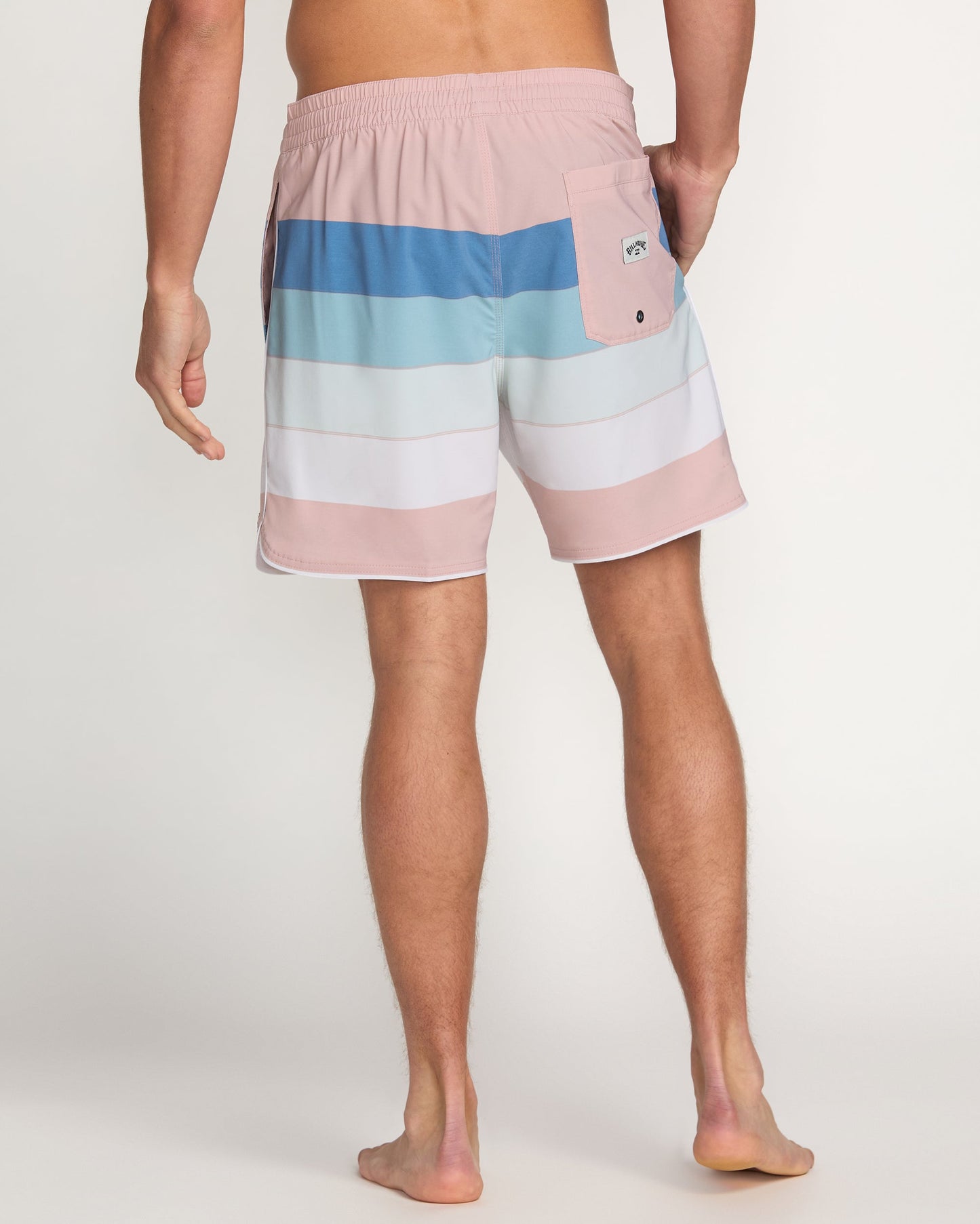 Sandbar Laybacks 17" Trunks - Dusty Pink