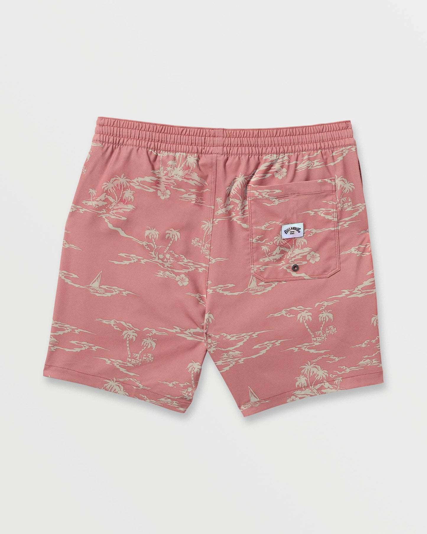 Lineup Laybacks 16" Trunks - Dusty Rose