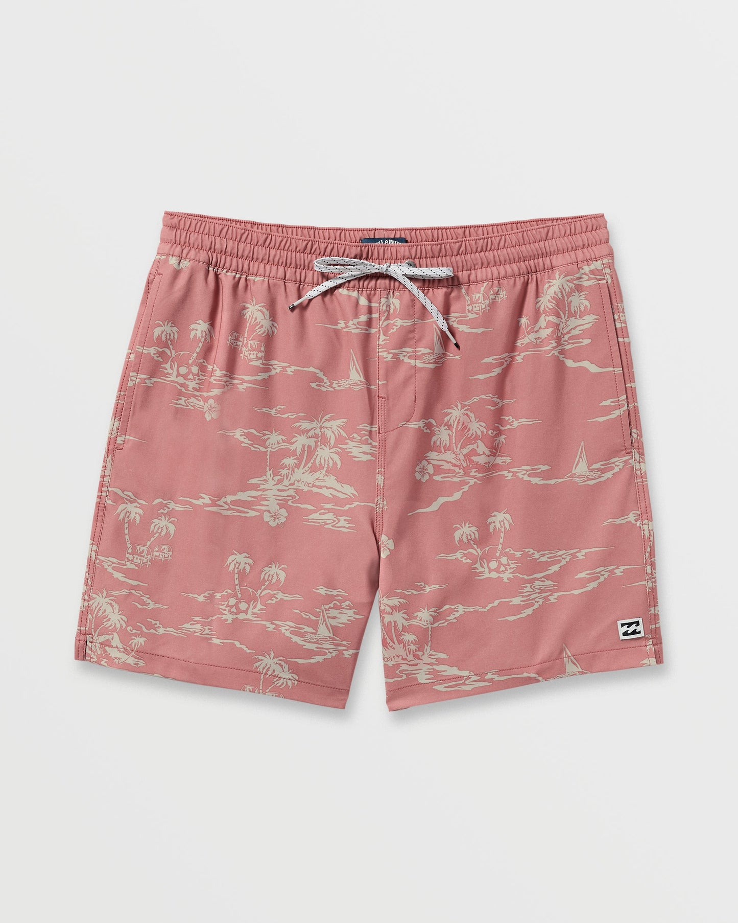 Lineup Laybacks 16" Trunks - Dusty Rose