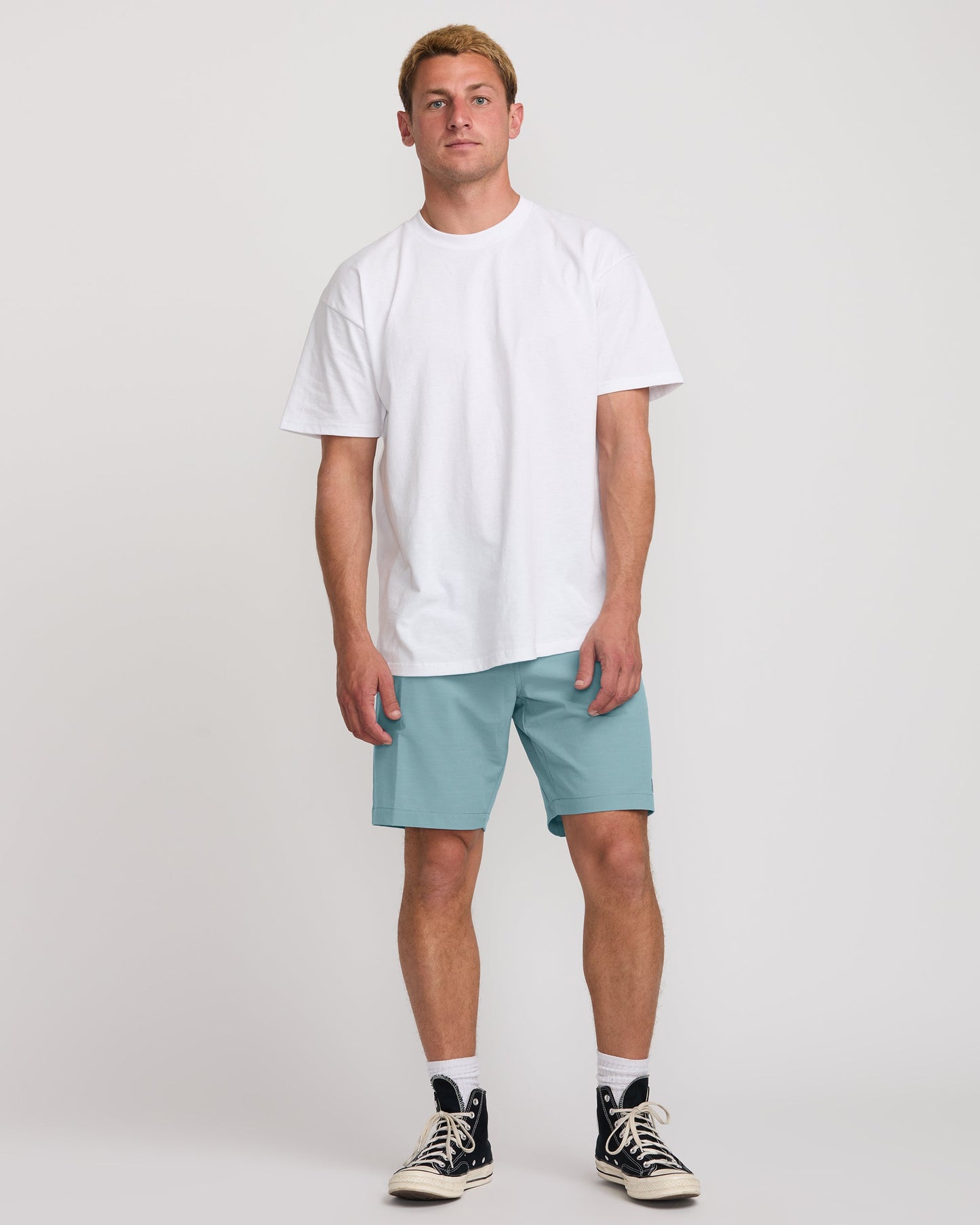 Crossfire Submersible 19" Hybrid Shorts - Glacier Blue