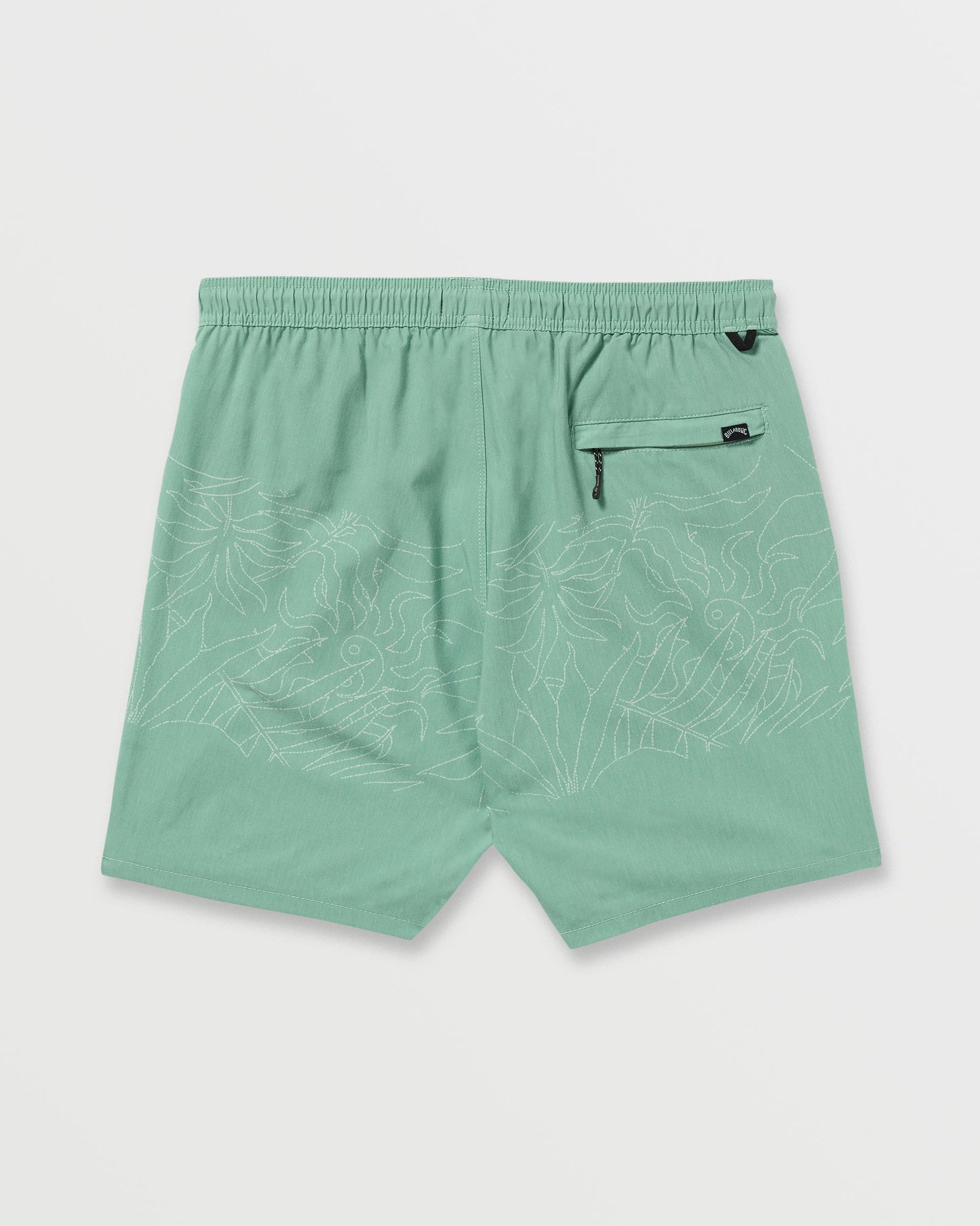 Surftrek Transit Elastic 17" Hybrid Shorts - Mist Green