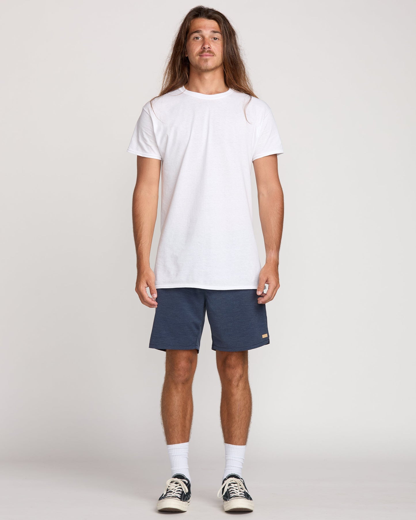 Surftrek Transit Elastic 17" Hybrid Shorts - Navy