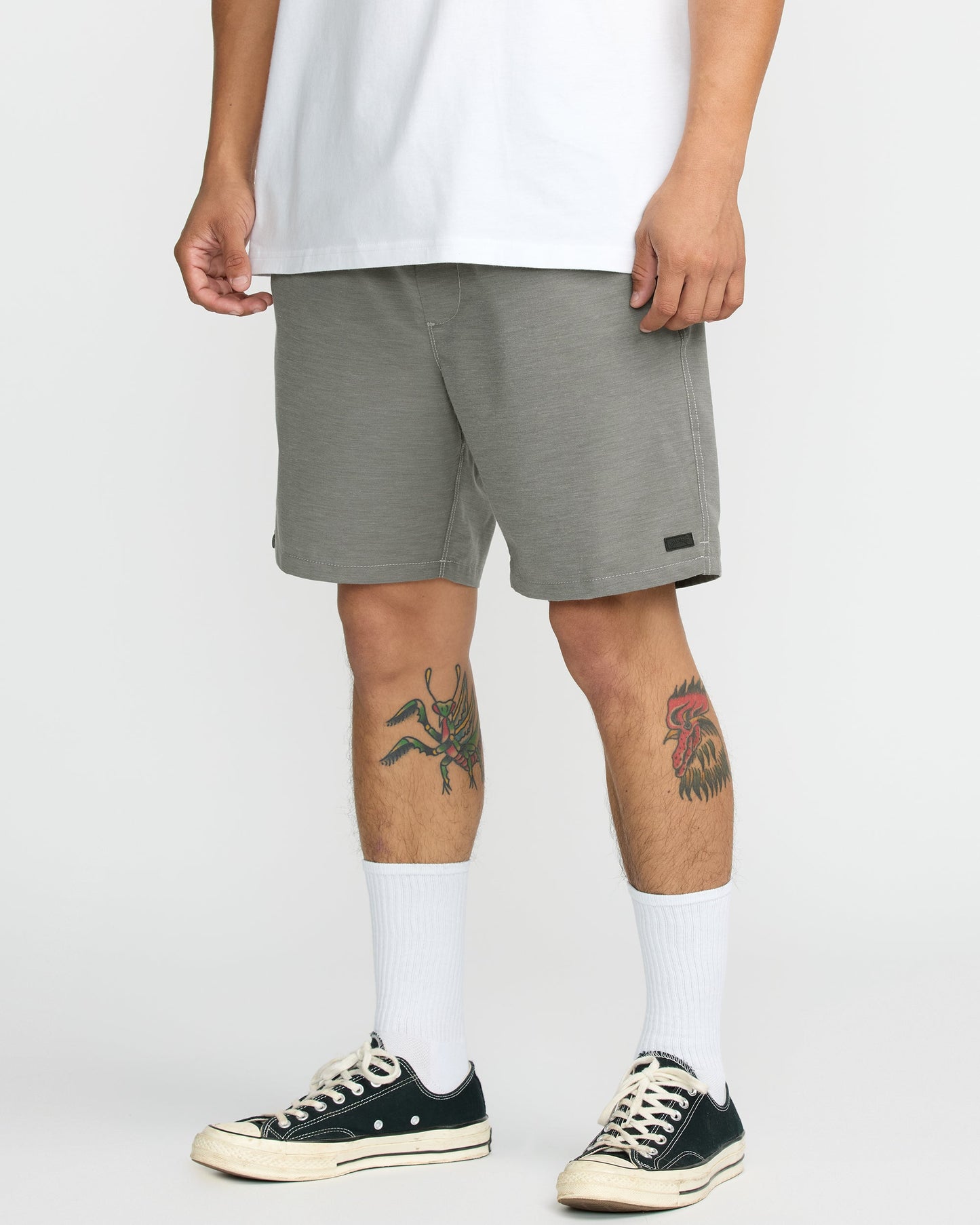 Surftrek Transit Elastic 17" Hybrid Shorts - Pewter