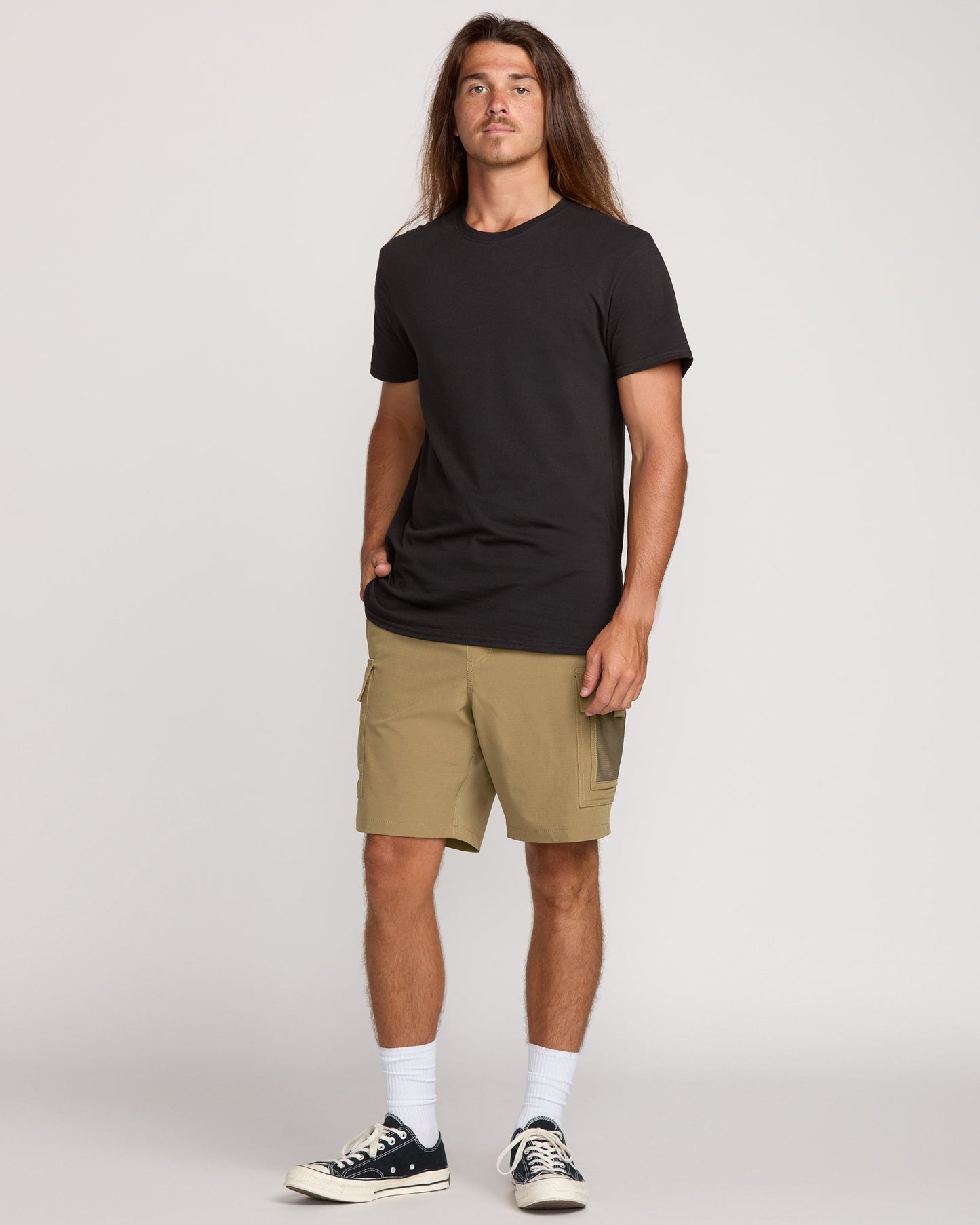Surftrek Cargo Hybrid Shorts - Gravel