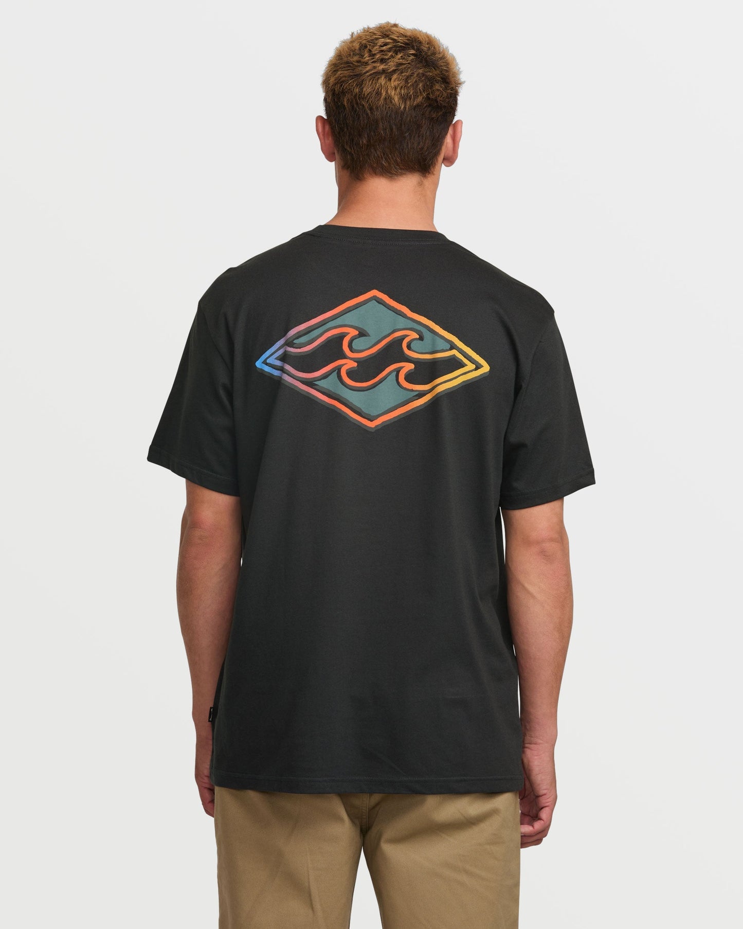 Crayon Wave Premium Tee - Dark Navy