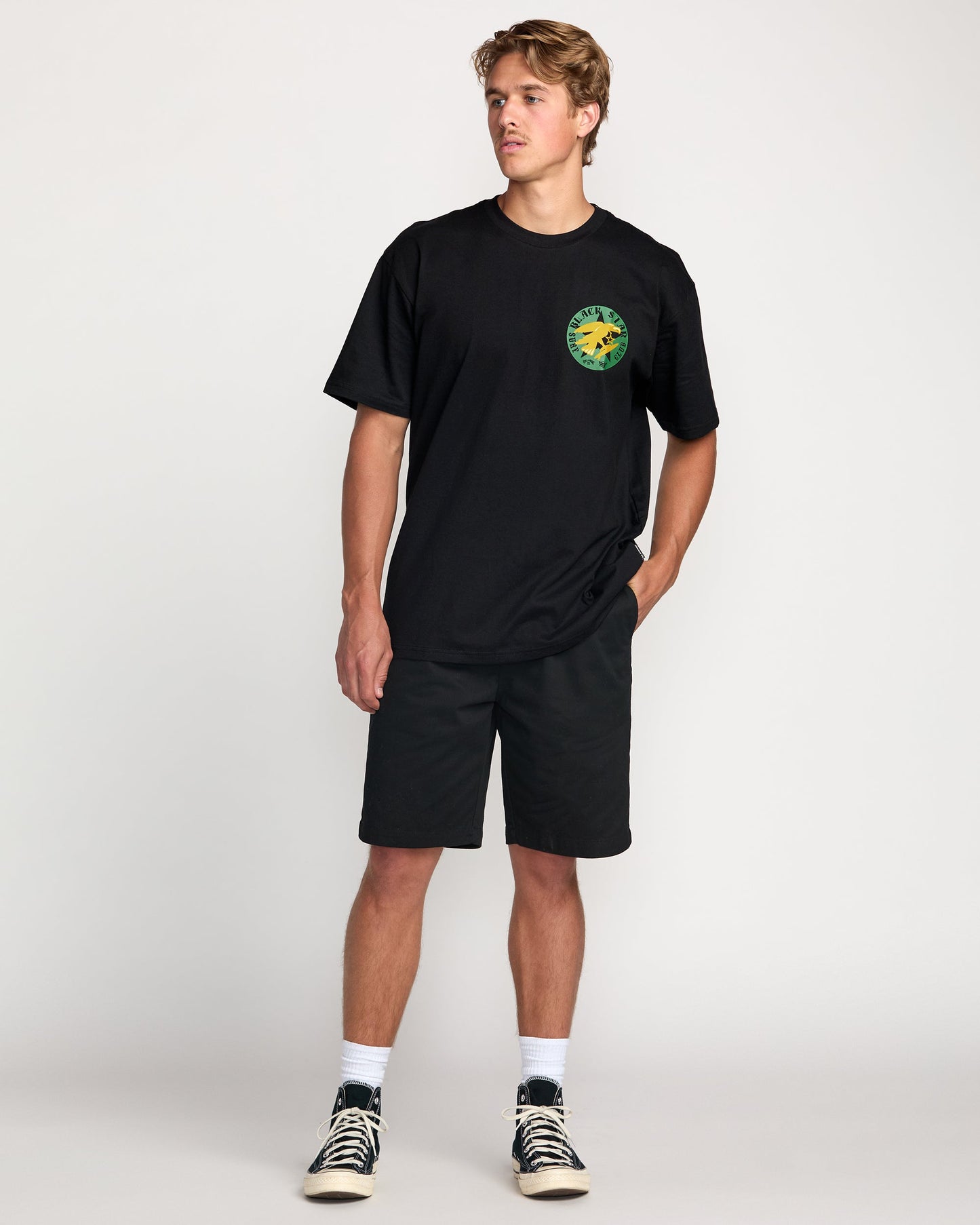Billabong x Mami Wata Black Star Regular Tee - Black
