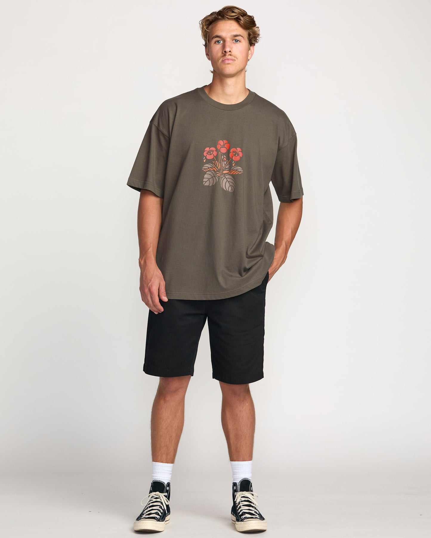 Billabong x Mami Wata Icons OG Tee - Brown
