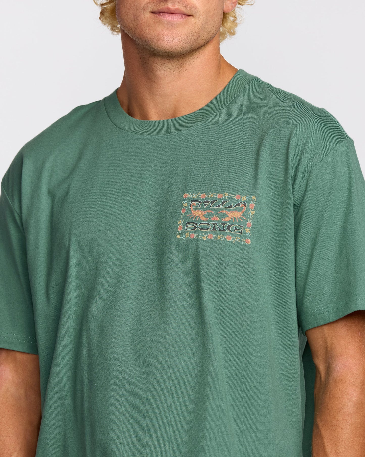 Sharp Regular Short Sleeve T-Shirt - Sage Green