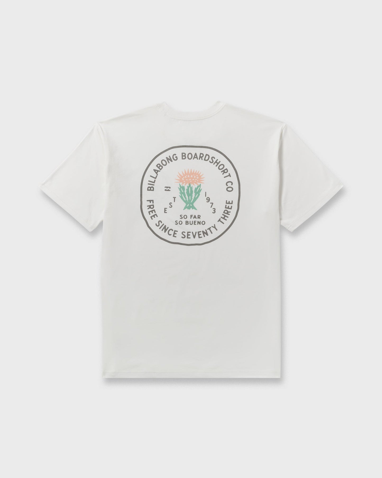 Desert Flower Regular Short Sleeve T-Shirt - Off White