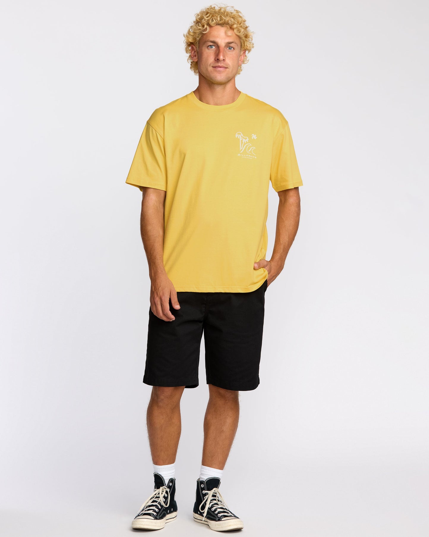 So Far Regular Short Sleeve T-Shirt - Dust Yellow