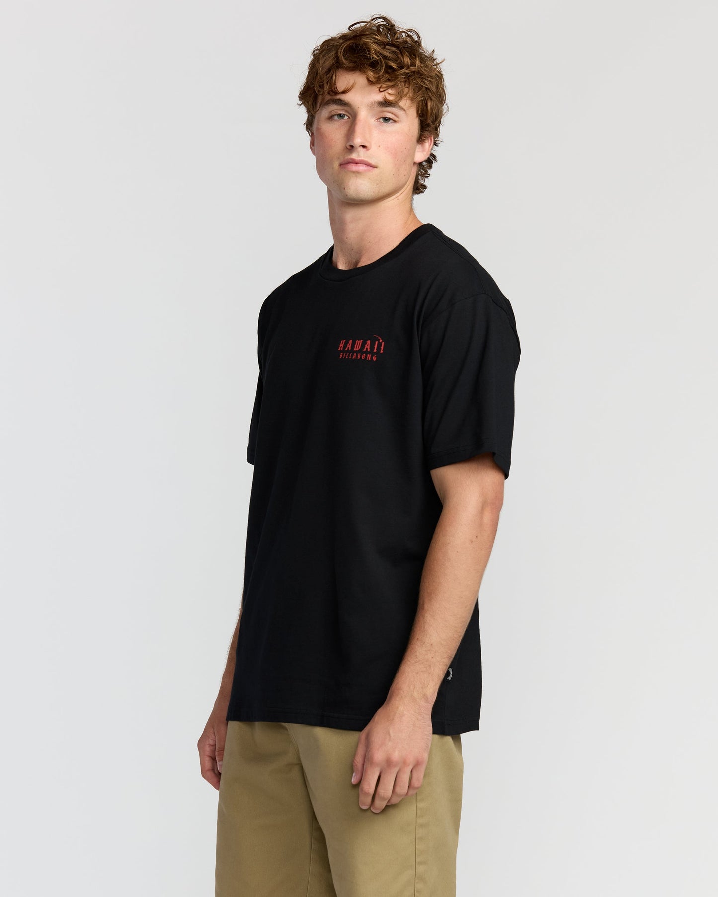 Skull Wave Hi Regular Short Sleeve T-Shirt - Black