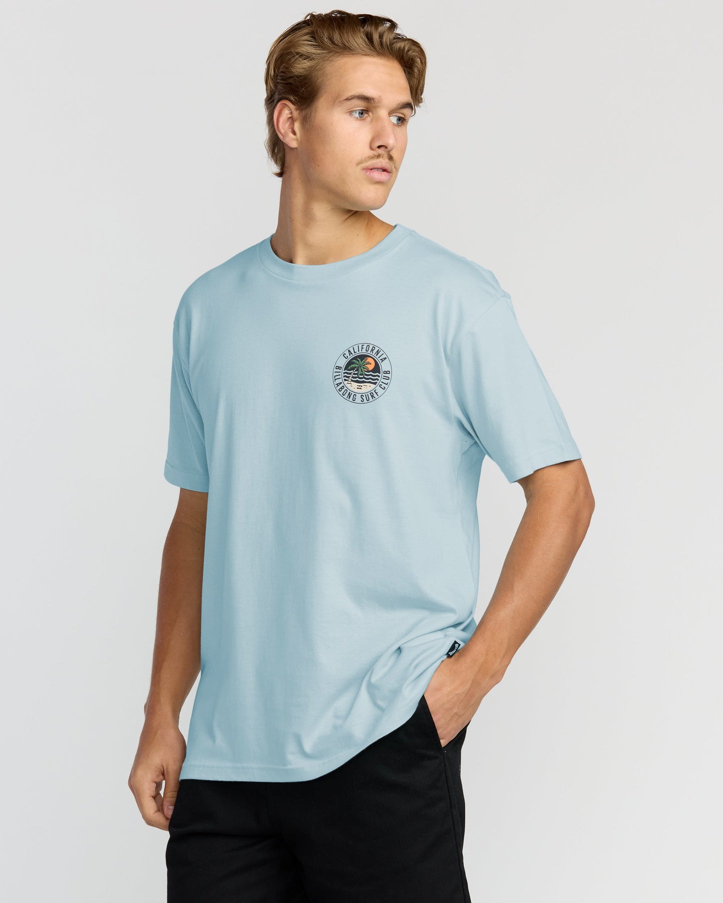 Palm Beach Ca Premium Short Sleeve T-Shirt - Coastal Blue