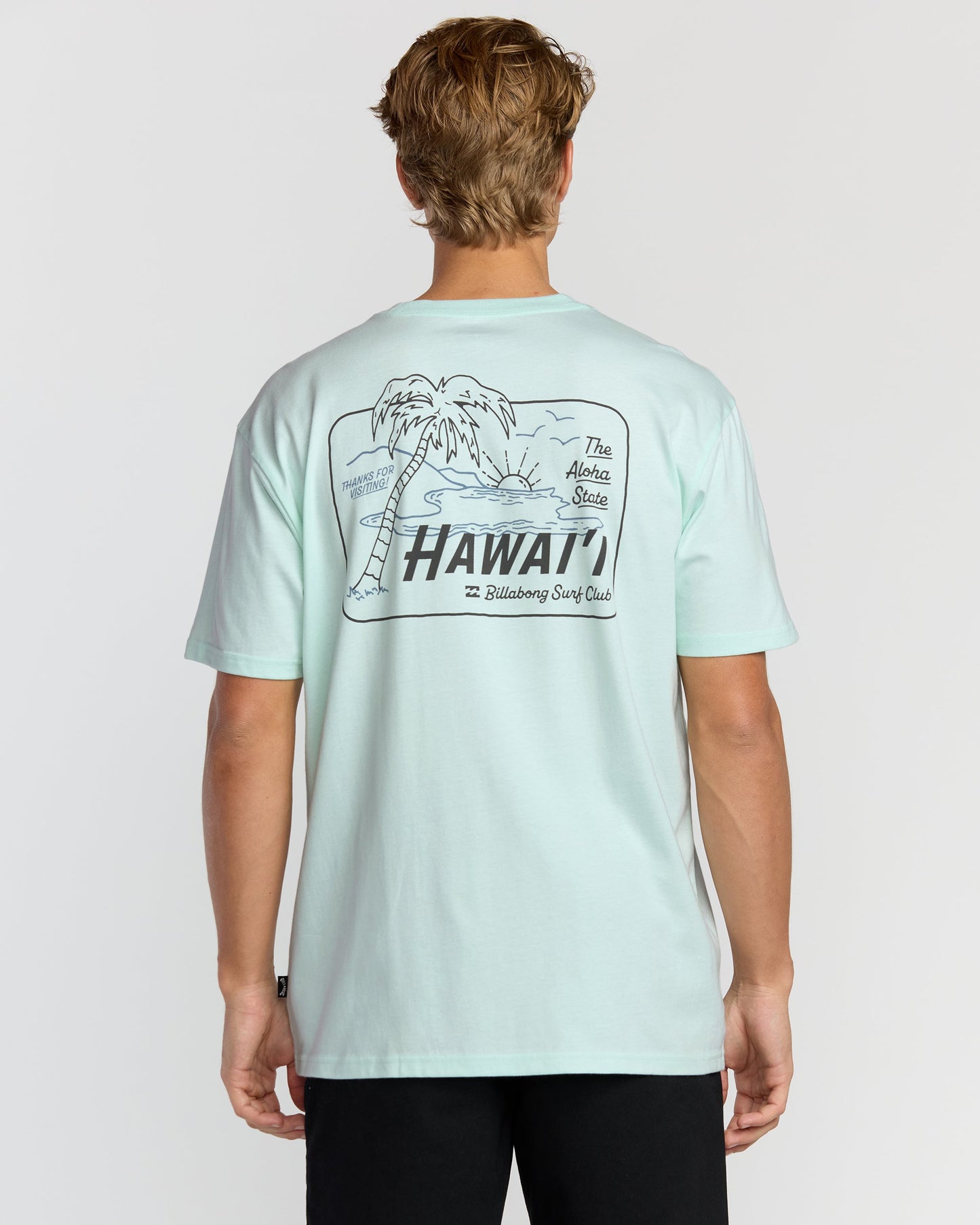 Lounge Hi Premium Short Sleeve T-Shirt - Sea Glass