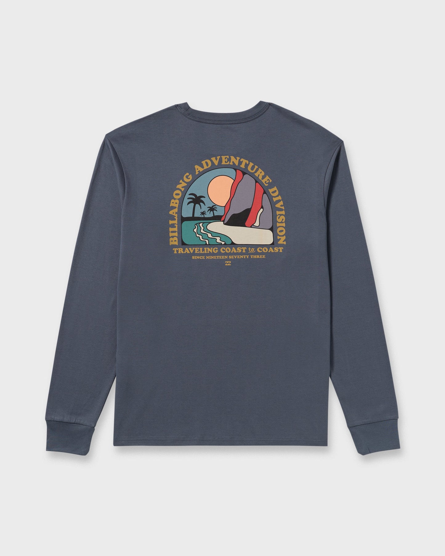 Sundown A/Div Long Sleeve T-Shirt - Midnight Blue
