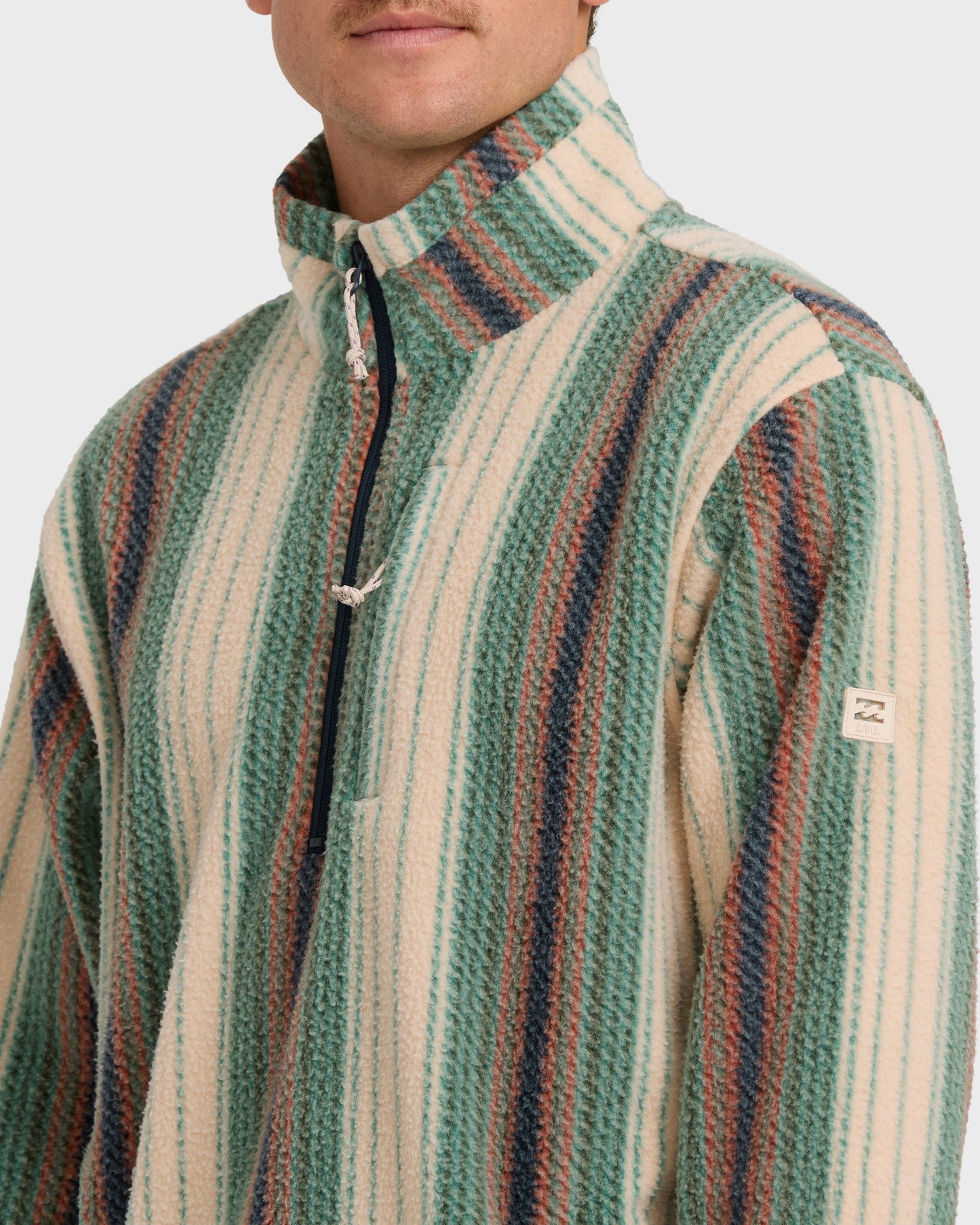 Boundary Mock Sweatshirt - Bone