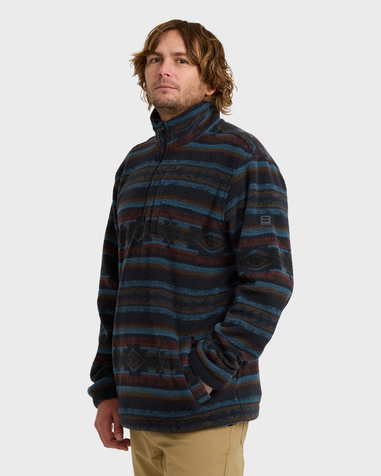 Boundary Mock Sweatshirt - Dark Navy