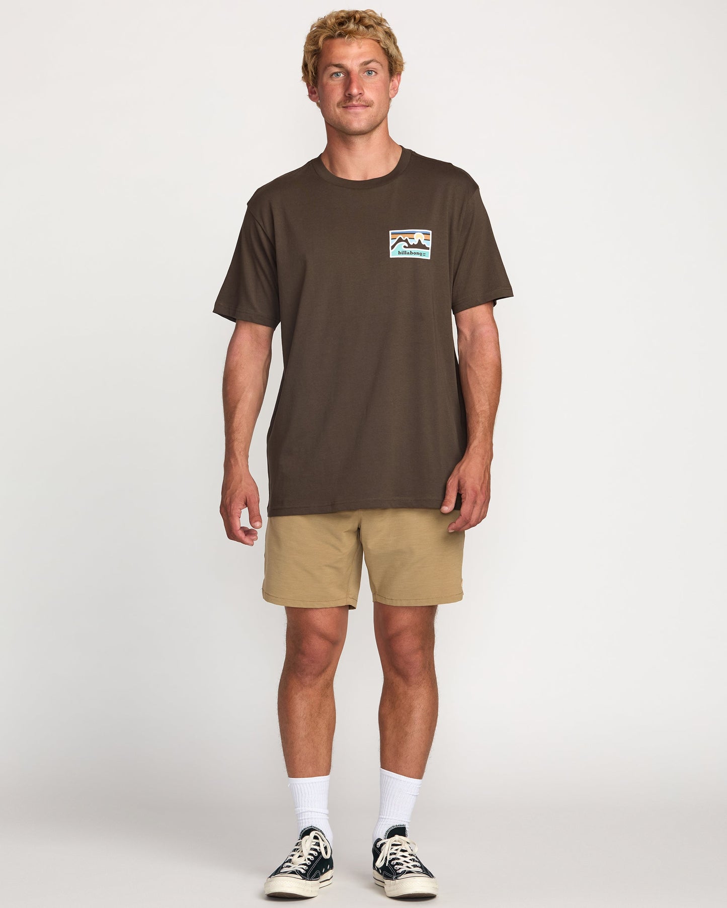 Range A/Div Tee - Chocolate