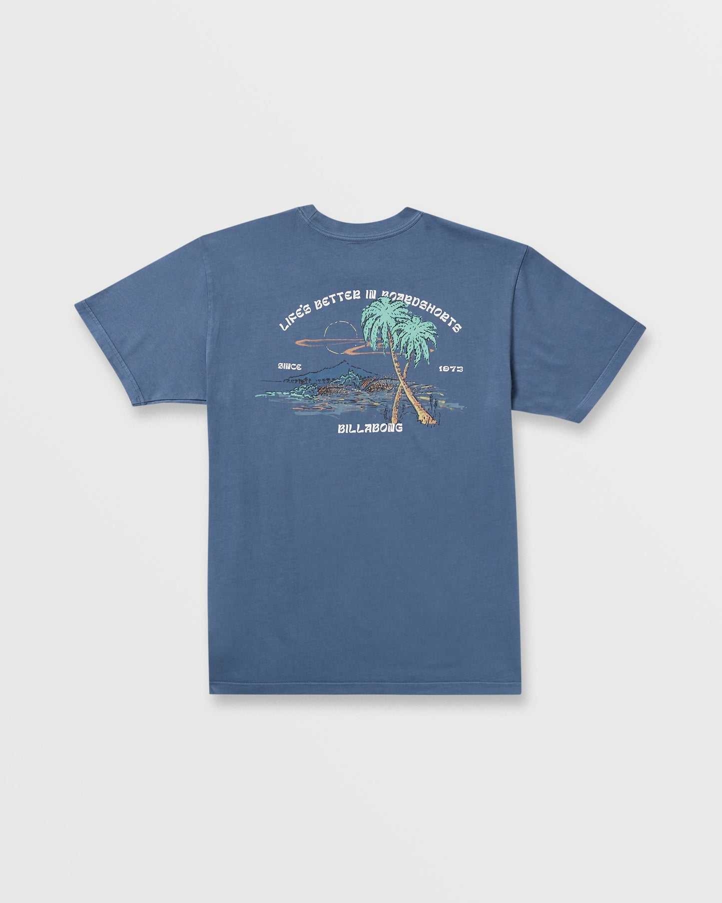 Better Premium Wave Wash Tee - Deep Blue