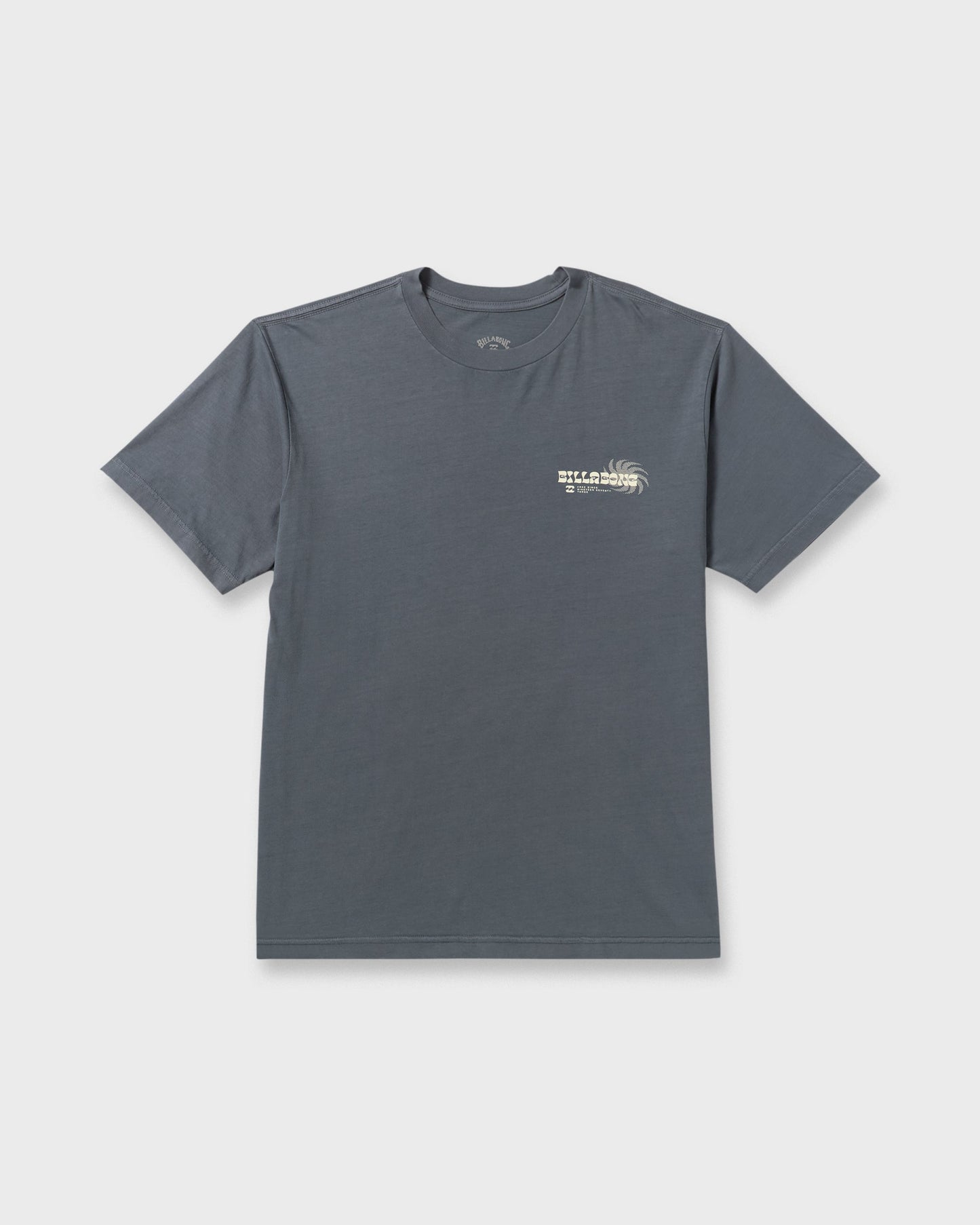 Single Fin Premium Wave Wash Short Sleeve T-Shirt - Midnight Blue