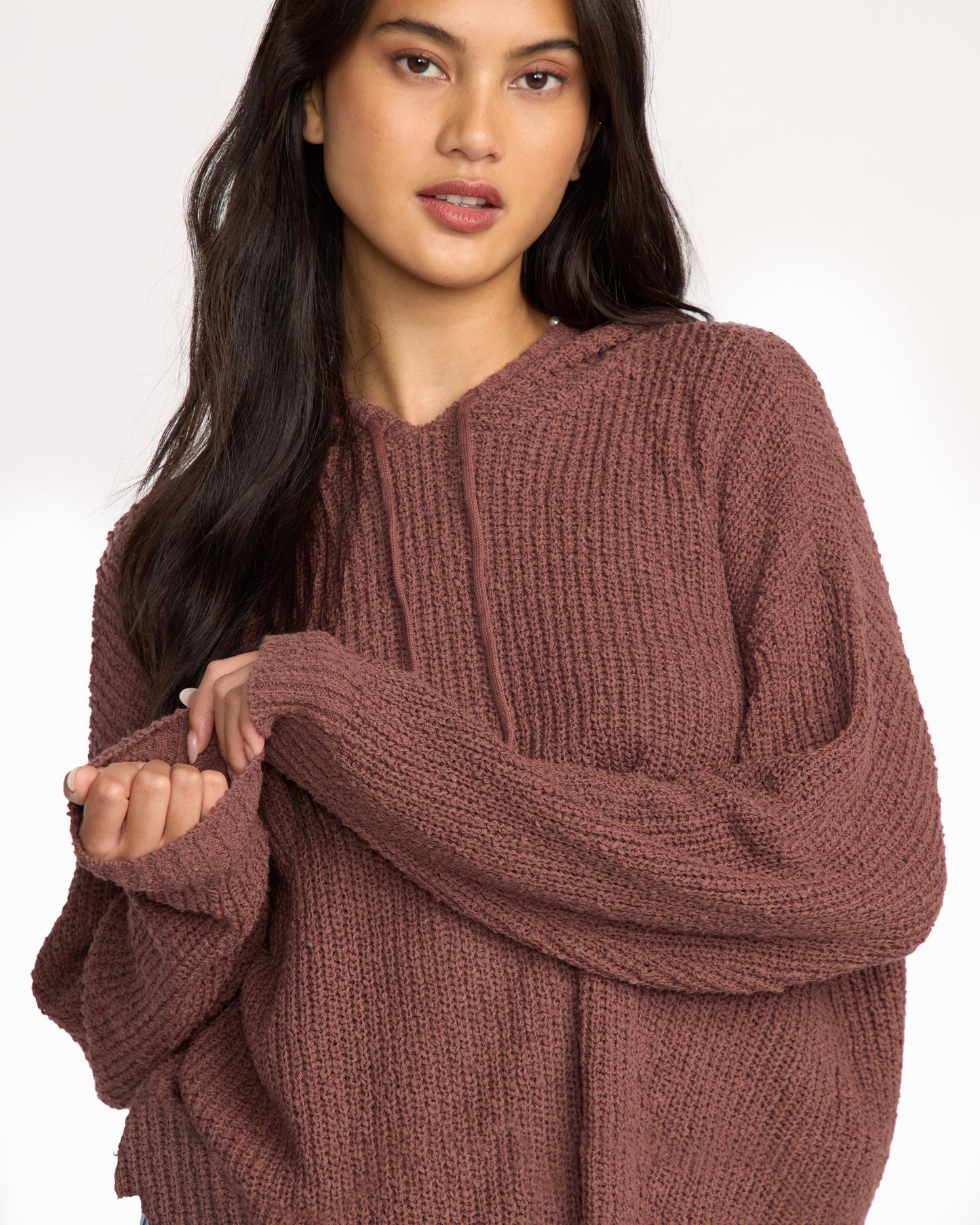 Hot Beachin Hooded Sweater - Espresso