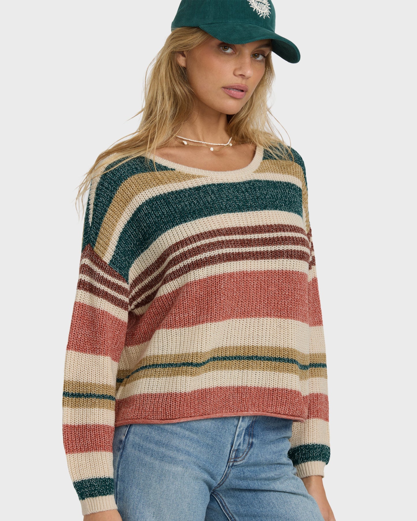 Lit Light Sweater - Spruce Green