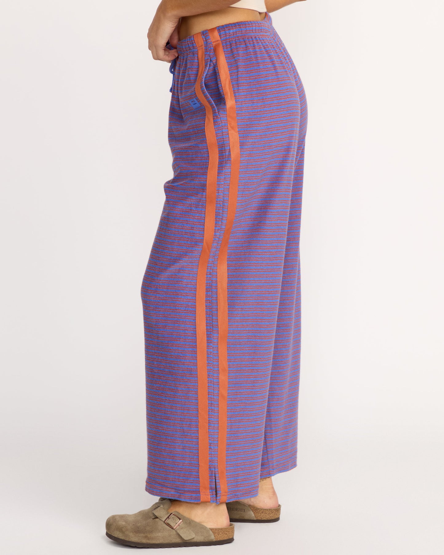 Date Palm Terry Pants - Iris