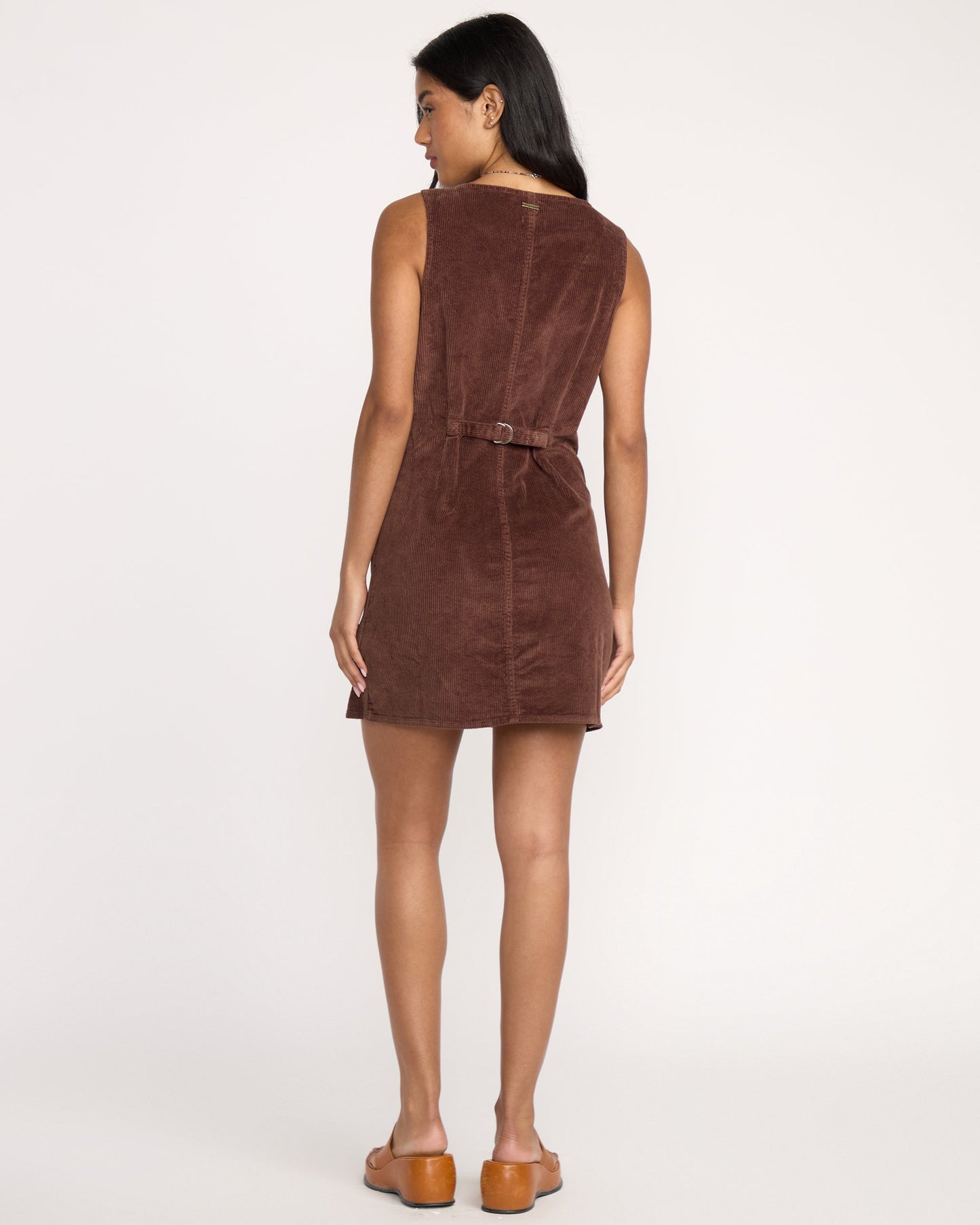 Last Waves Dress - Espresso