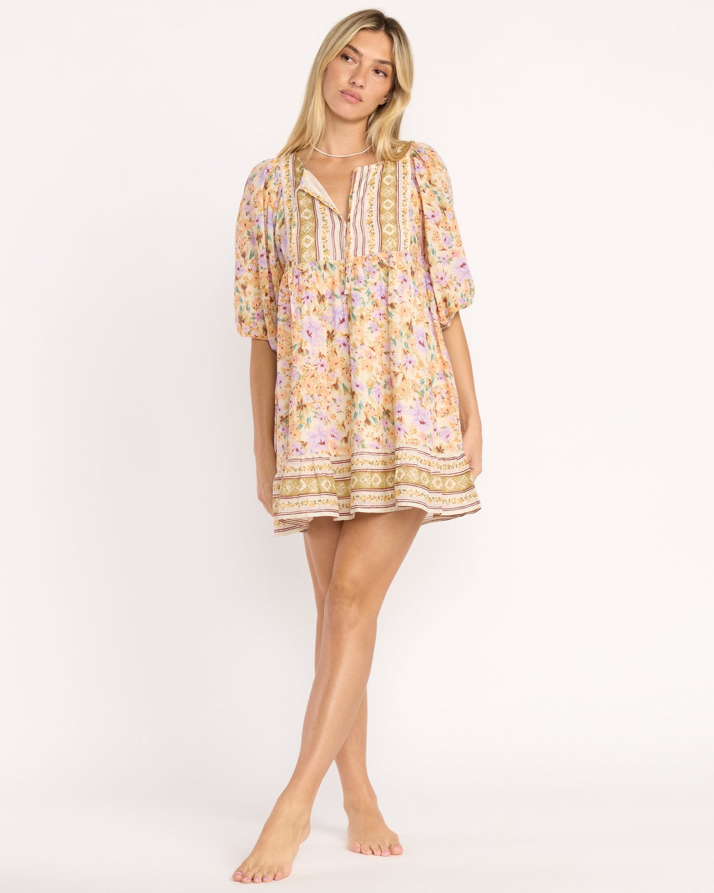 Ambers Mini Dress - Whitecap
