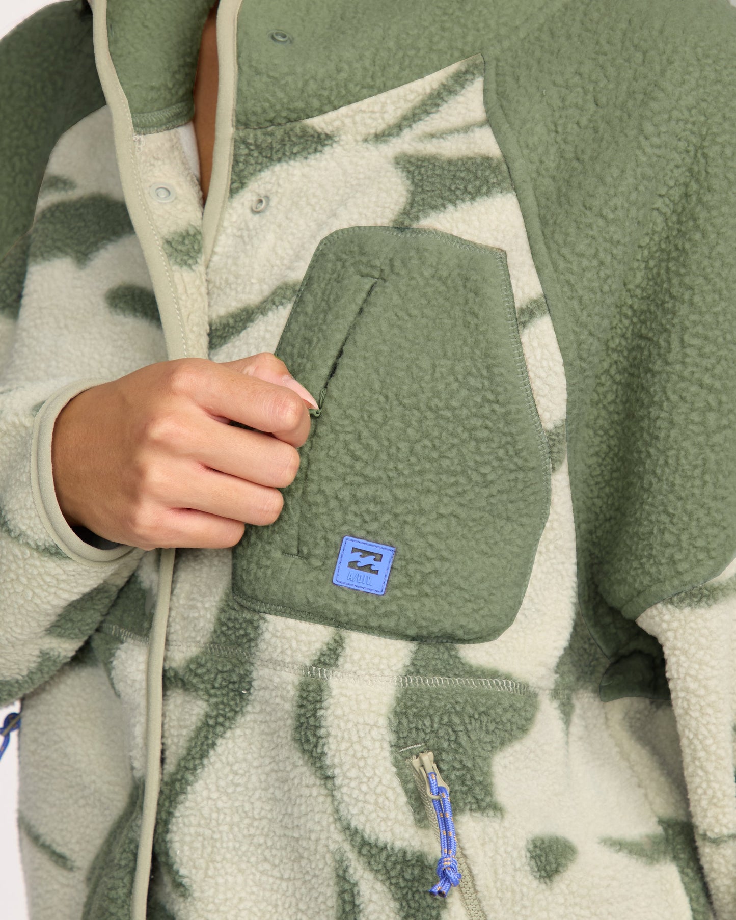 Popoyo Snap Up Jacket - Seagrass