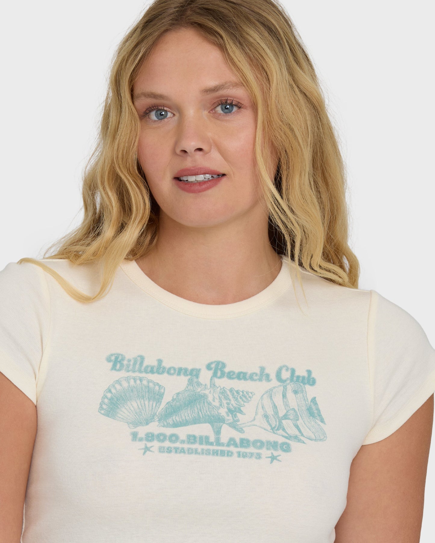 Beach Club Short Sleeve T-Shirt - Whitecap