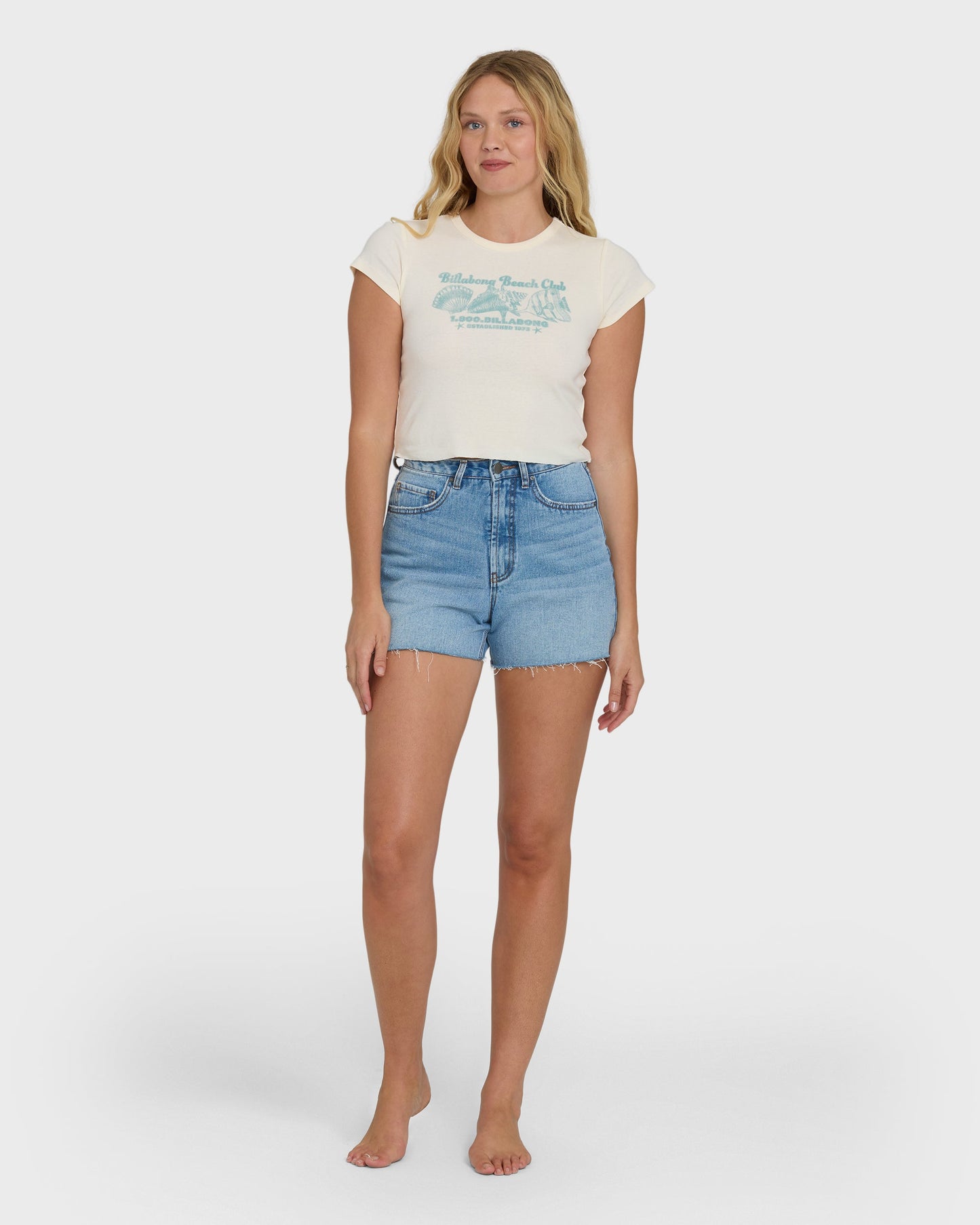 Beach Club Short Sleeve T-Shirt - Whitecap