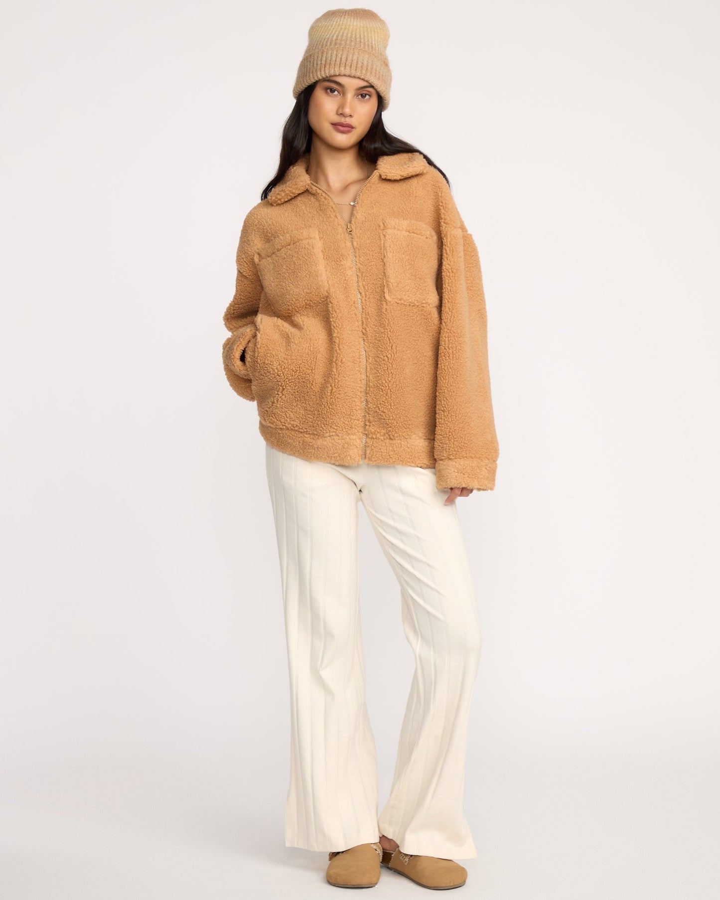 Resound Sherpa Shacket - Dusty Trails