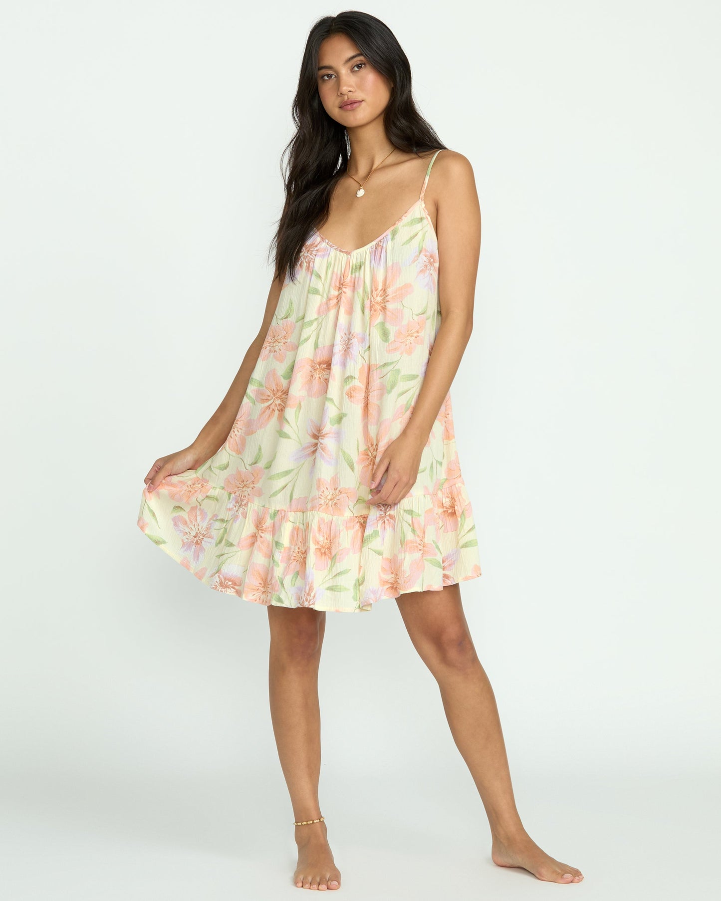 Beach Vibes Print Cover-Up - Butter