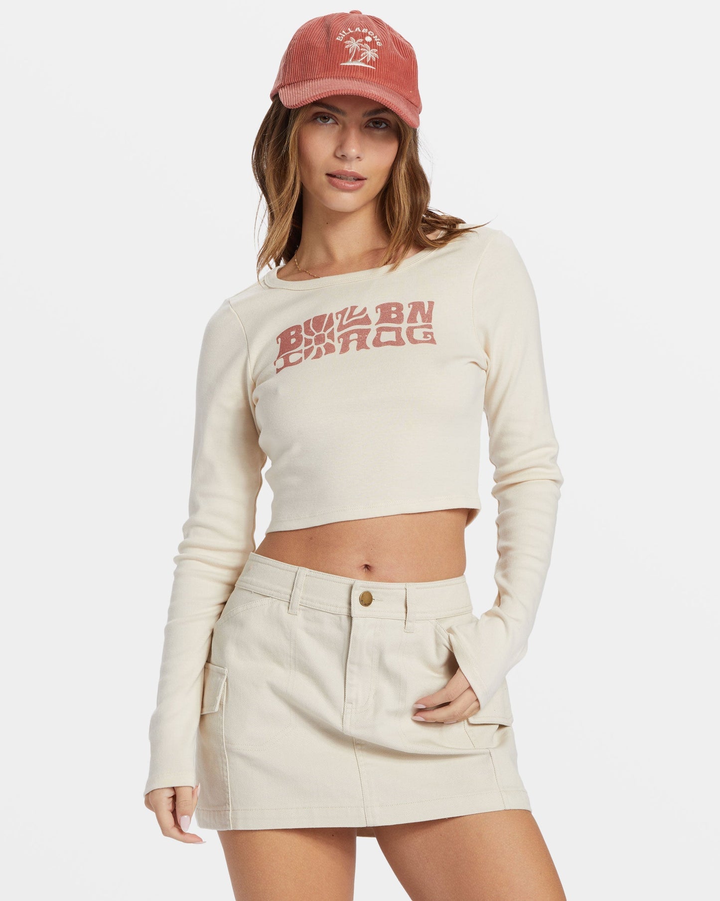 Hilary Cargo Skirt - Whitecap