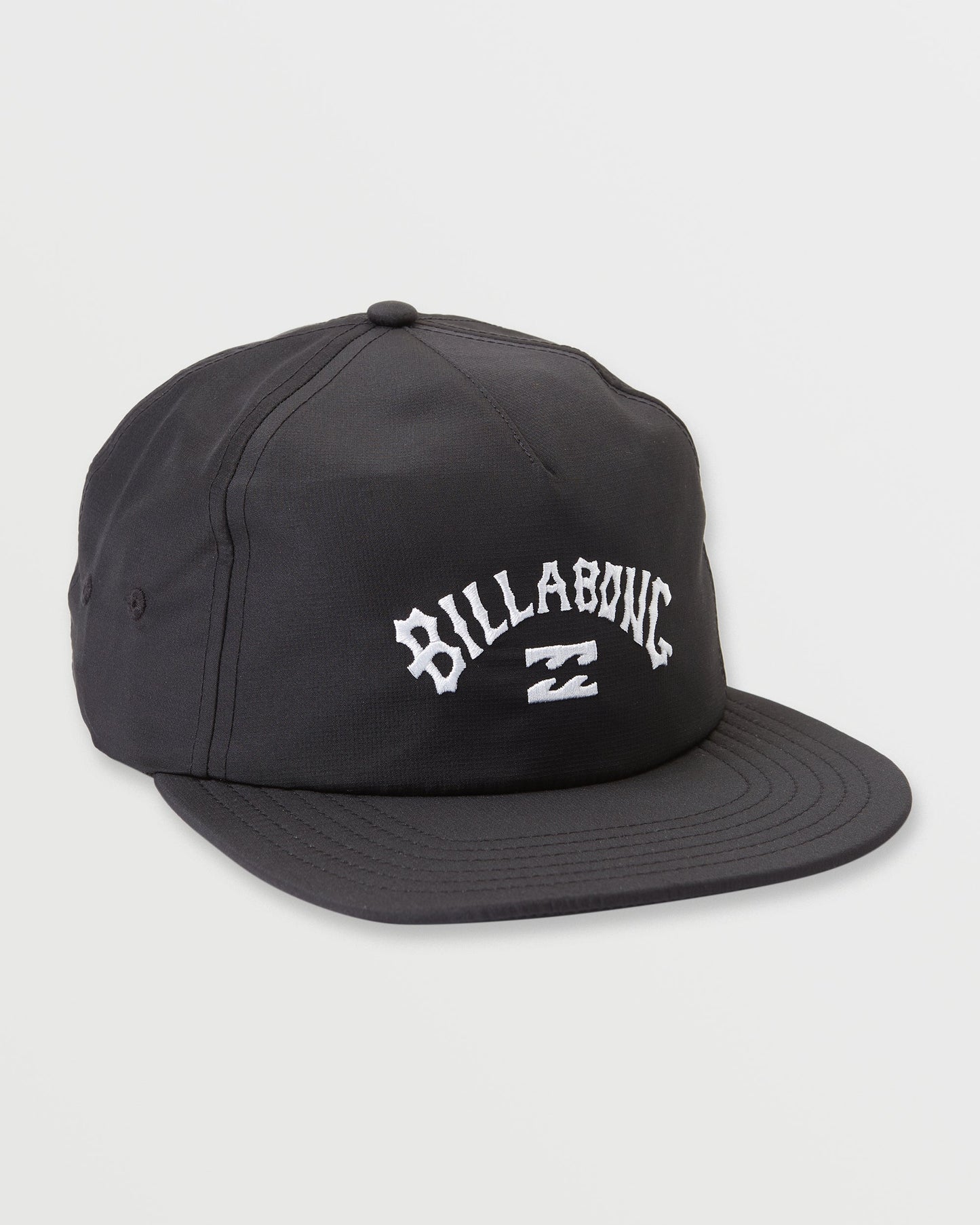 Arch Team Snapback Hat - Black