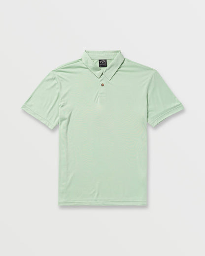 Eclipse Short Sleeve Polo Shirt - Seafoam
