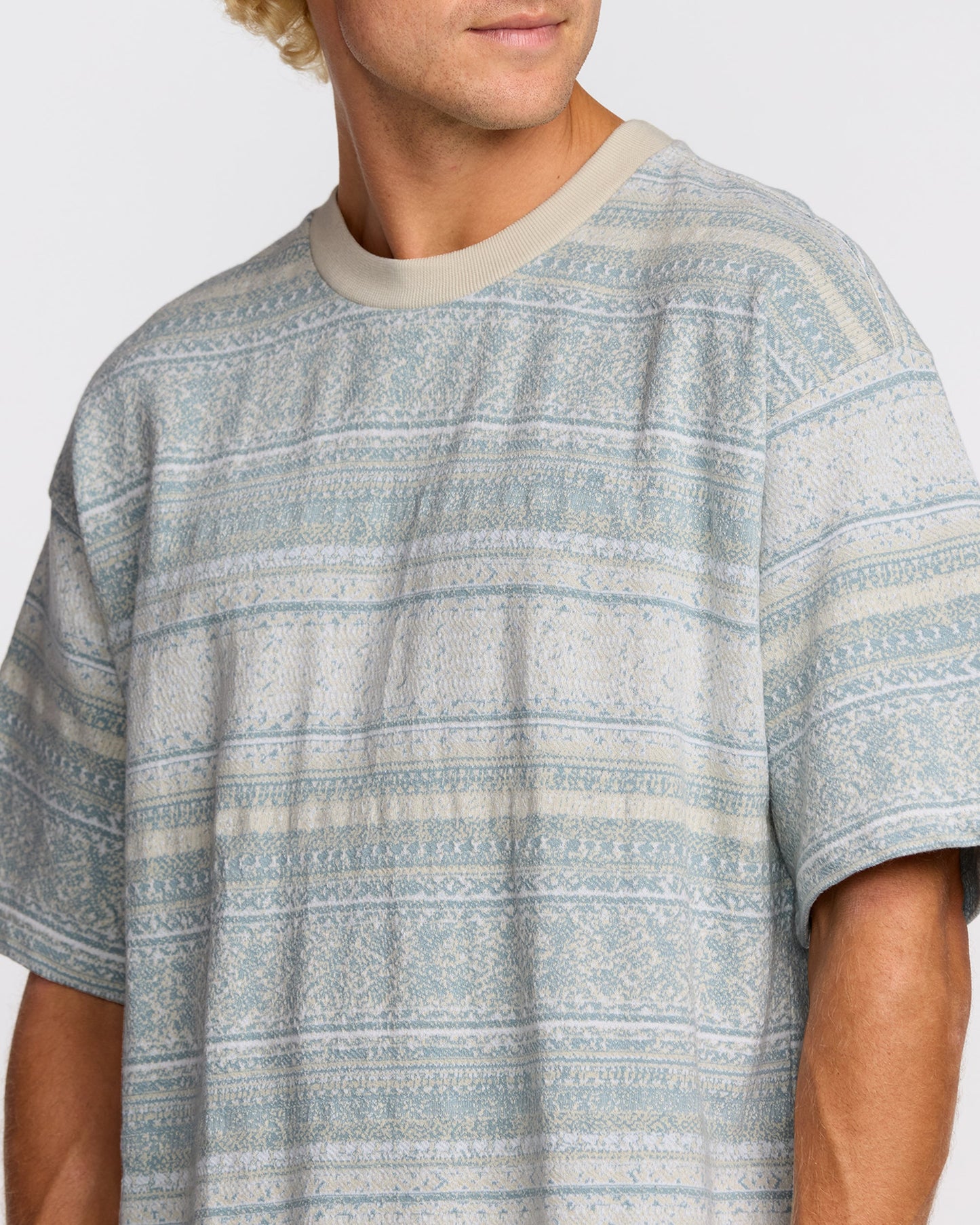 Sunshines Garage Short Sleeve T-Shirt - Stone Blue