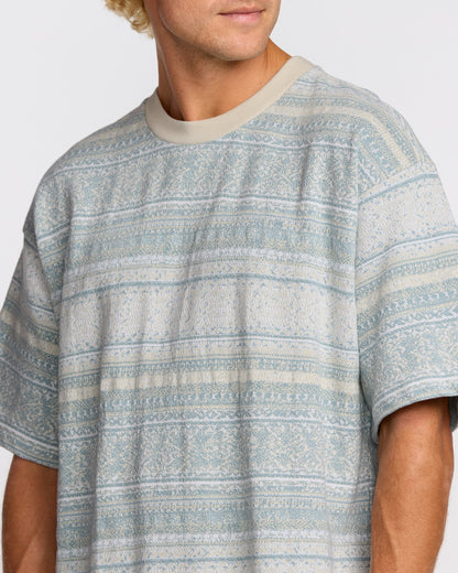 Sunshines Garage Short Sleeve T-Shirt - Stone Blue